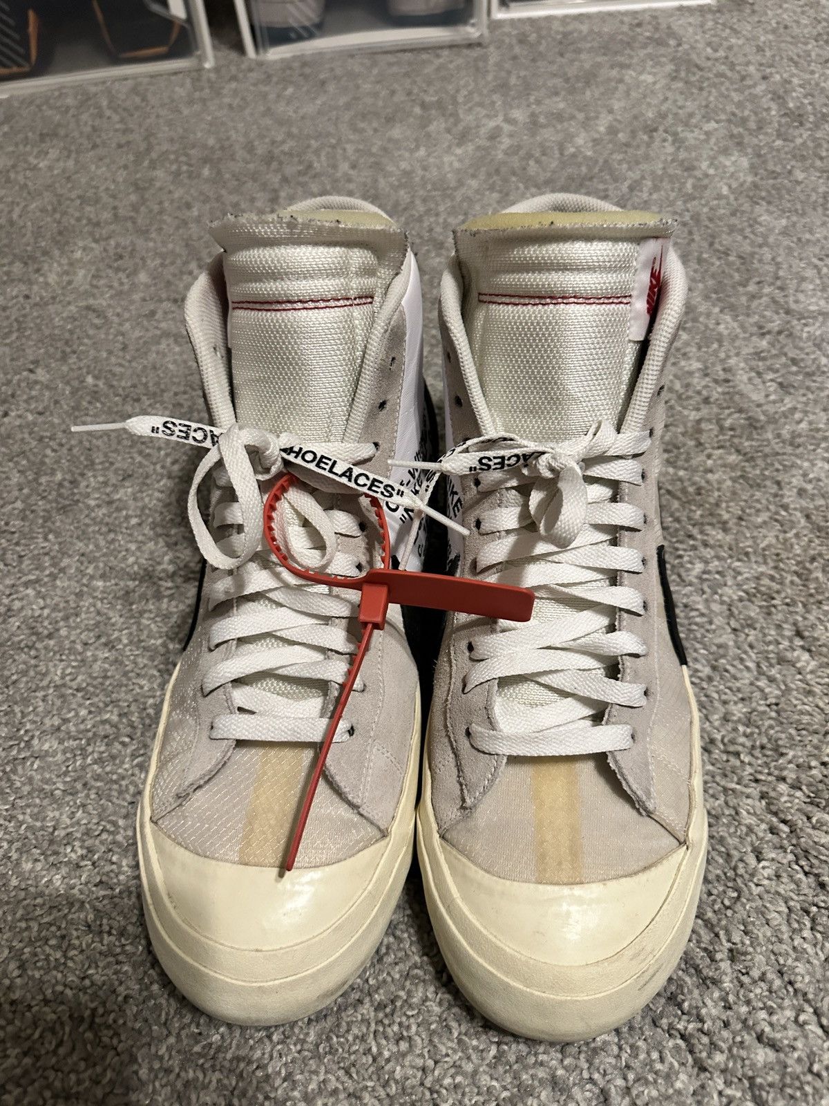Nike × Off-White Nike off white the 10 blazer mid Size US 12 / EU 45 - 1 Thumbnail