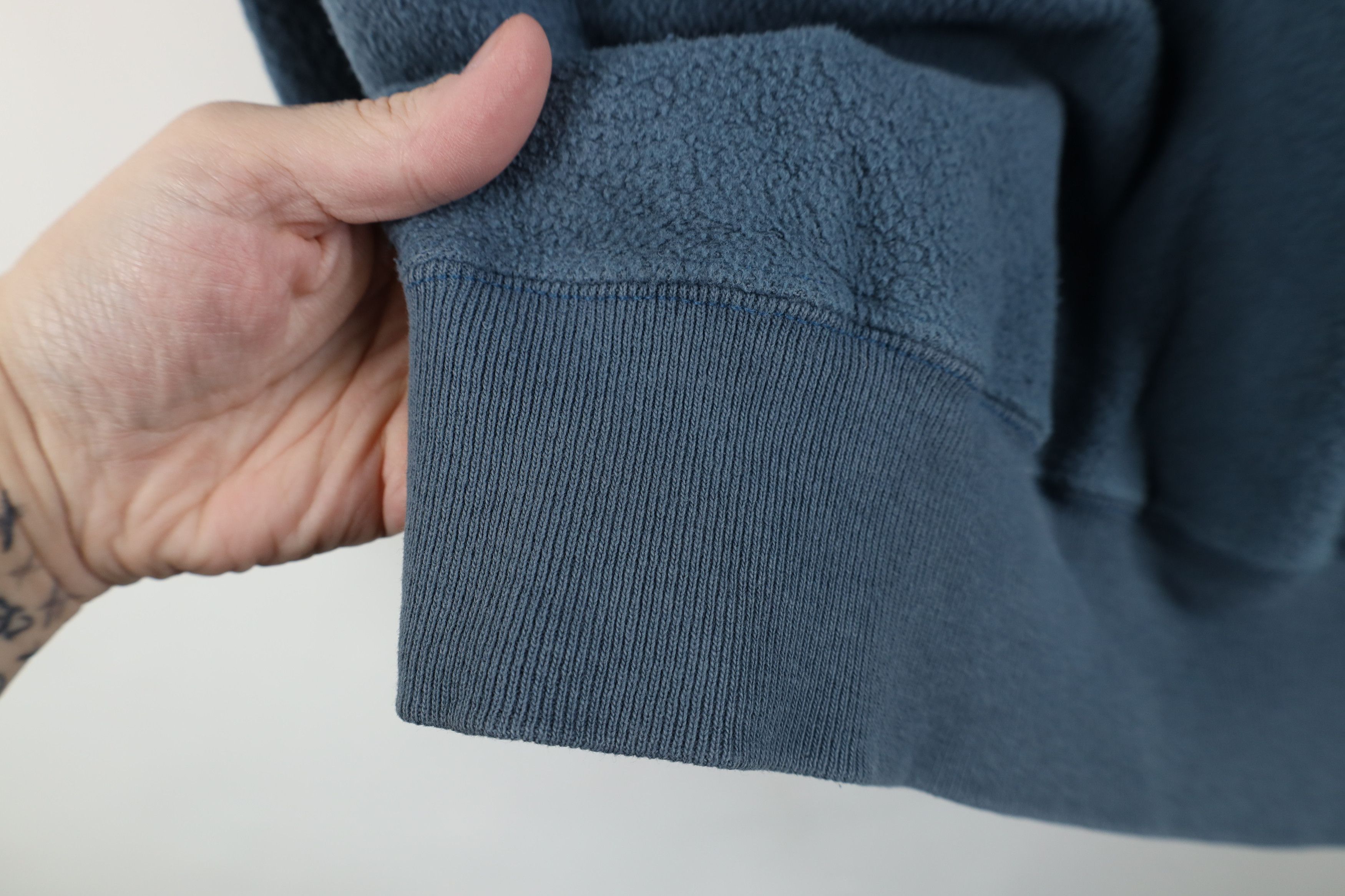 Champion Vintage 90s Champion Spell Reverse Fleece Sweatshirt Teal Size US M / EU 48-50 / 2 - 7 Thumbnail