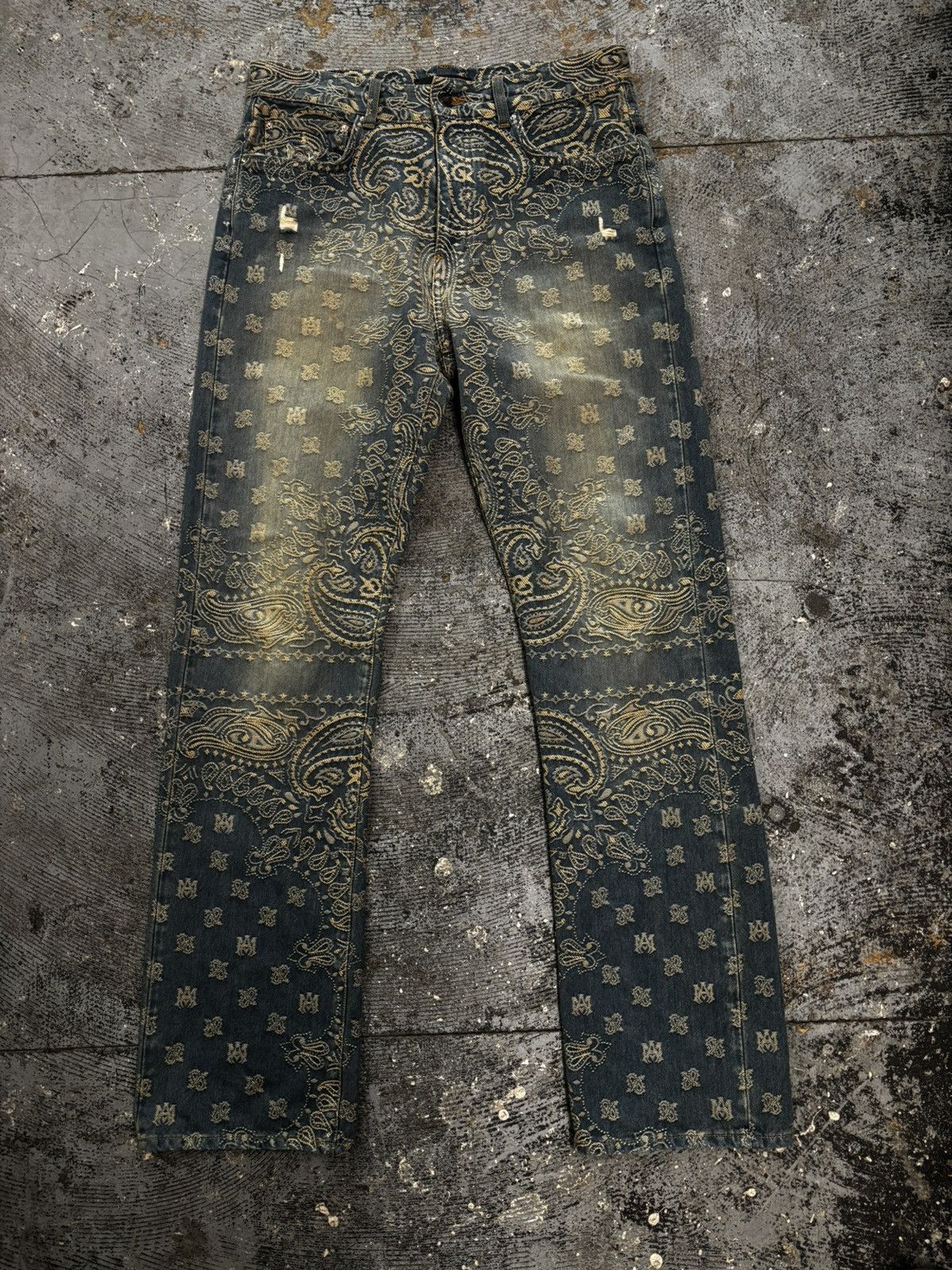 Amiri Amiri Denim Trousers Size US 31 - 1 Thumbnail