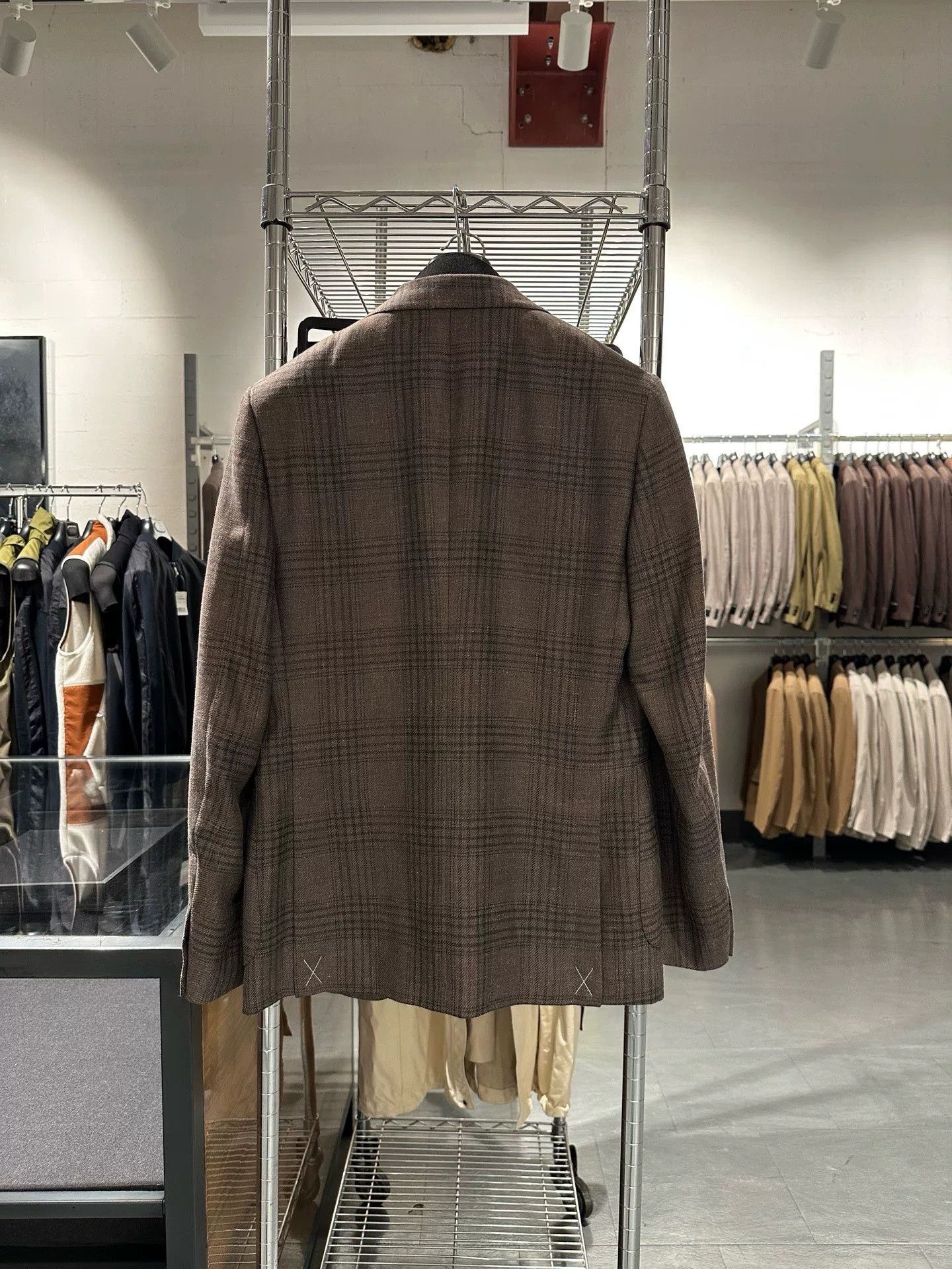 Ermenegildo Zegna Zegna Brown Men's Blazer 55968 Size US M / EU 48-50 / 2 - 6 Thumbnail
