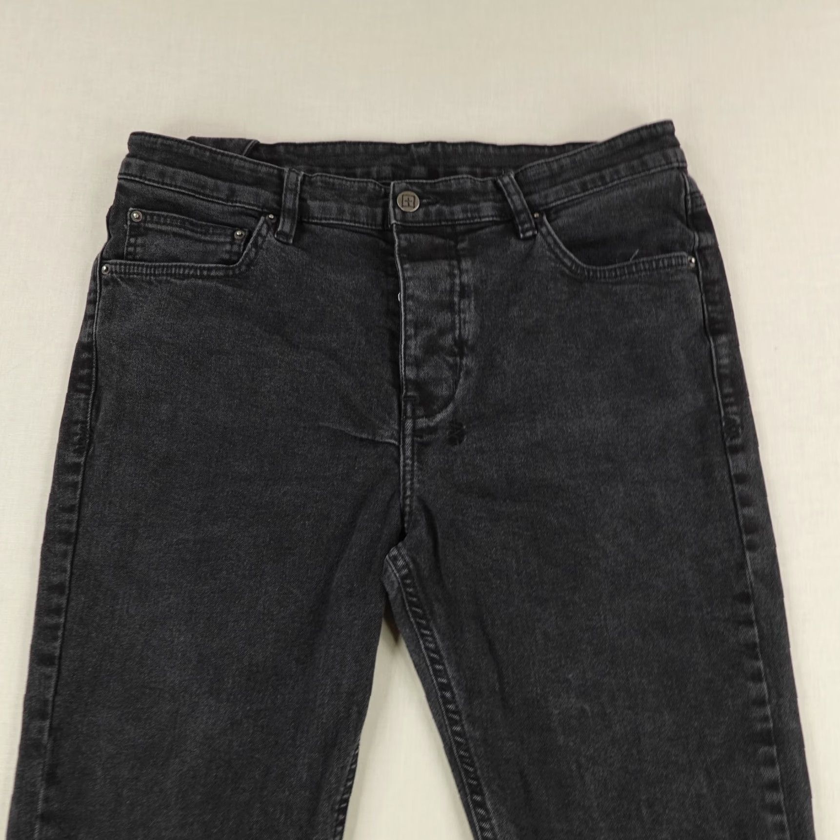 Ksubi VINTAGE Ksubi Jeans Mens 36 Dark Wash Skinny Denim Hip Hop Punk Rock Emo Slim Fit Size US 33 - 2 Thumbnail