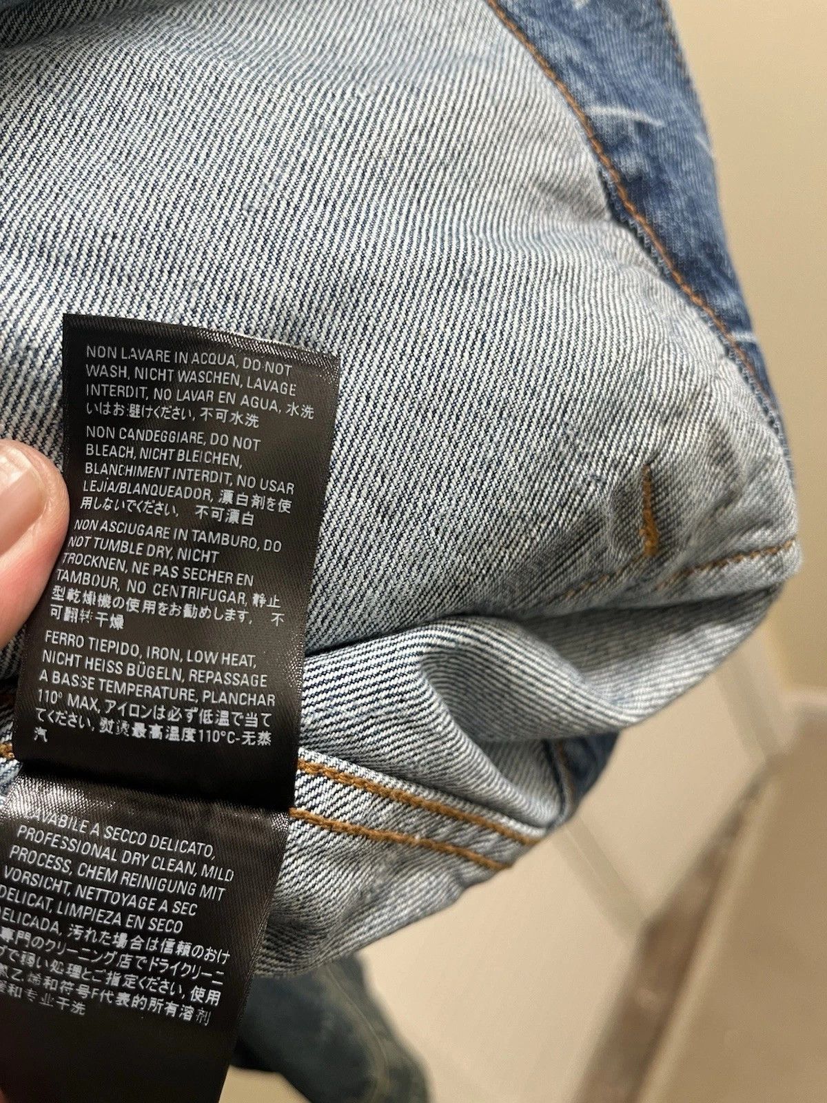 Balenciaga Balenciaga Denim Jacket Size US M / EU 48-50 / 2 - 9 Thumbnail