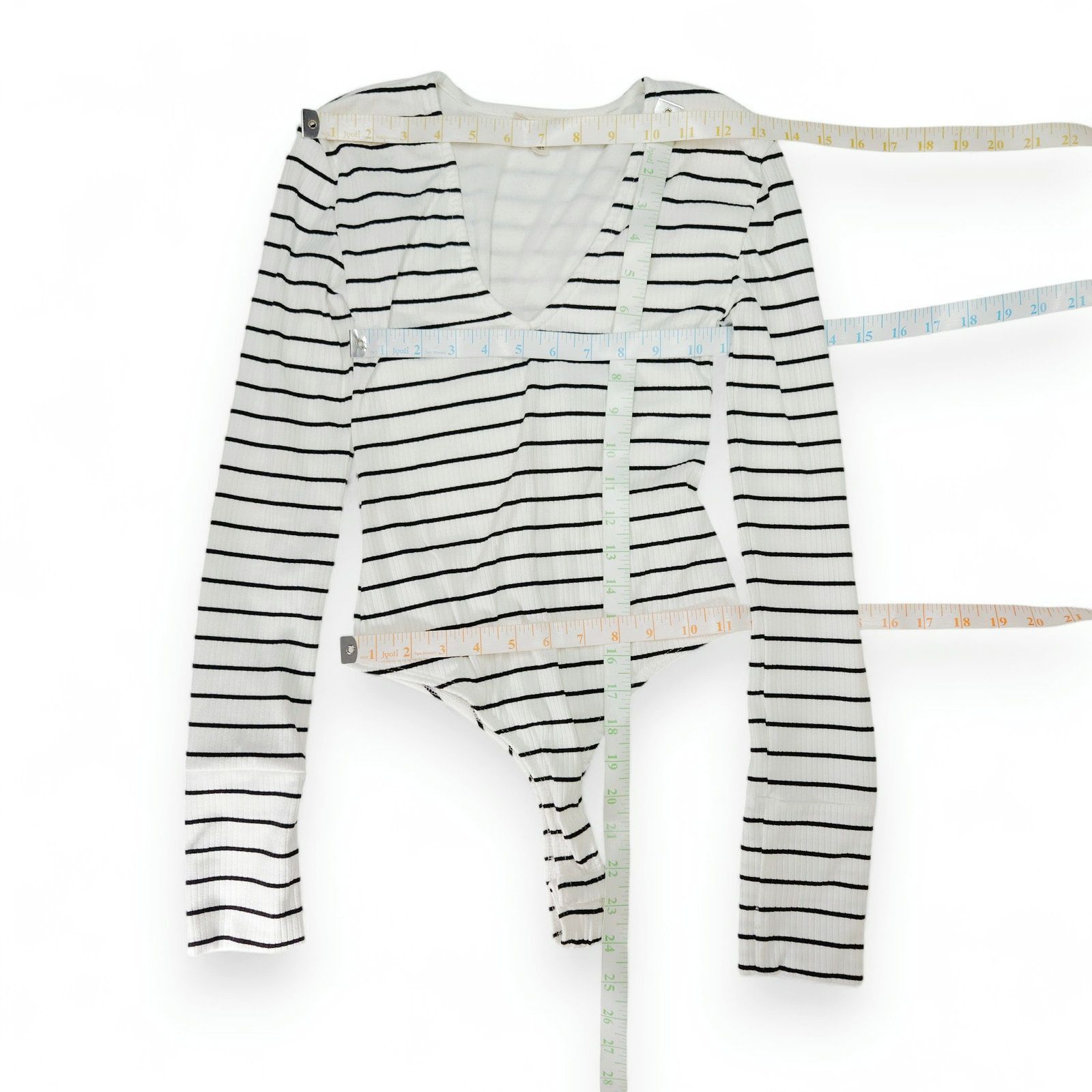 Anthropologie EUC Anthropologie Pilcro Thong Bodysuit Sz XXS Ribbed Size XXS / US 00 / IT 34 - 6 Thumbnail