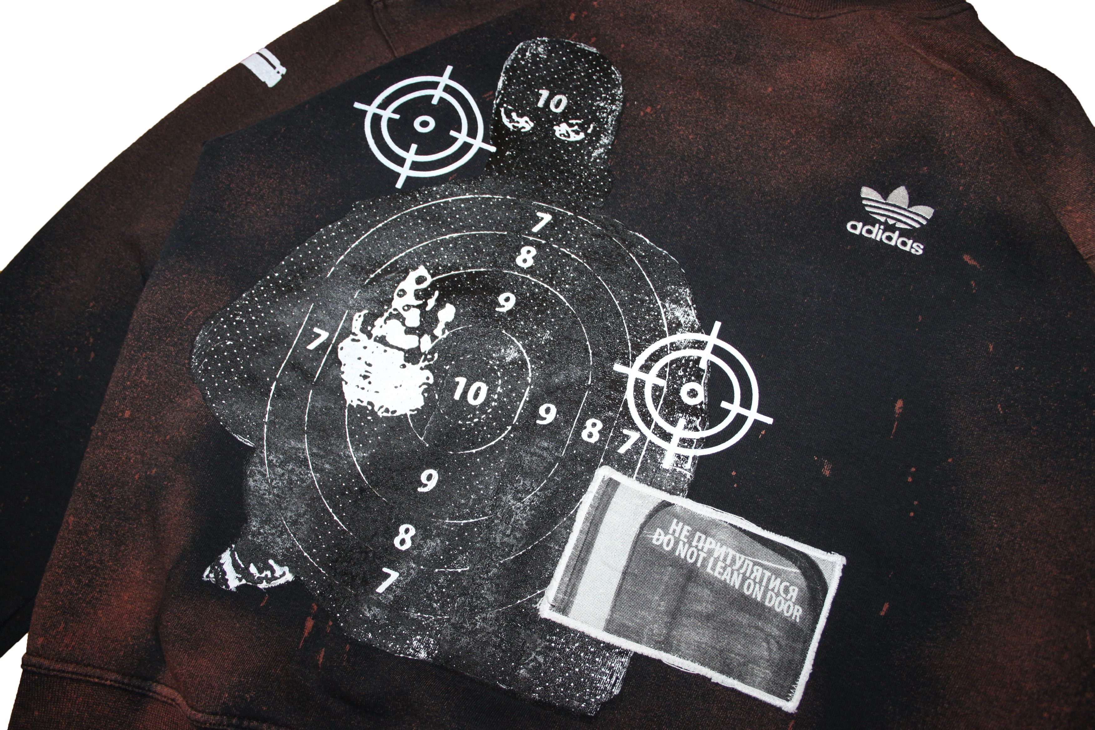 Adidas 90s Adidas Custom Vintage Sweatshirt Size US M / EU 48-50 / 2 - 3 Thumbnail