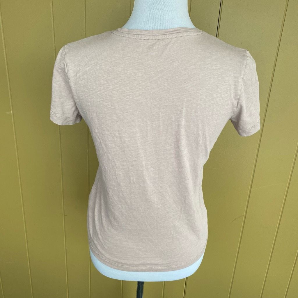 Madewell Madewell women S V-neck short sleeve shirt light pink Size S / US 4 / IT 40 - 7 Thumbnail