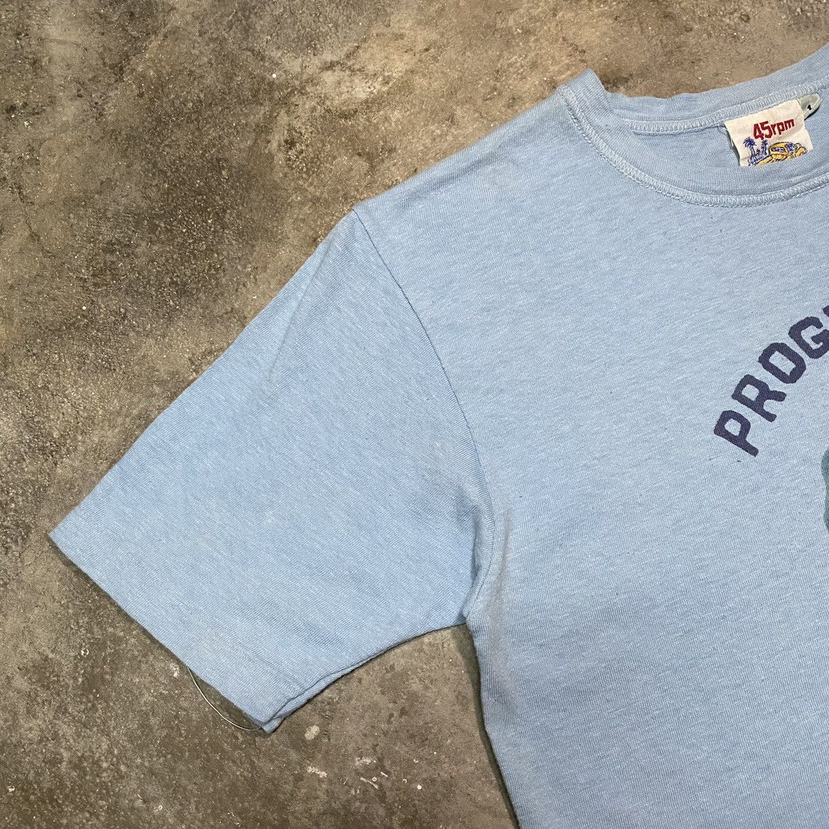 45rpm × Japanese Brand VINTAGE 45rpm PROGRESS BY DAYS & MONTH T SHIRT Size US S / EU 44-46 / 1 - 5 Thumbnail