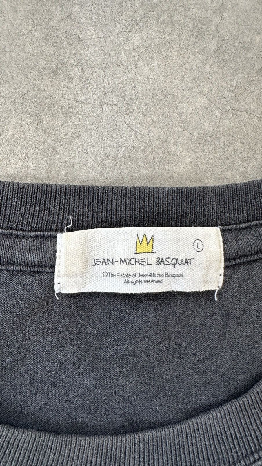 Jean-Michel Basquiat VINTAGE OBER BY JEAN MICHEL BASQUAIT ART TEE Size US M / EU 48-50 / 2 - 3 Thumbnail