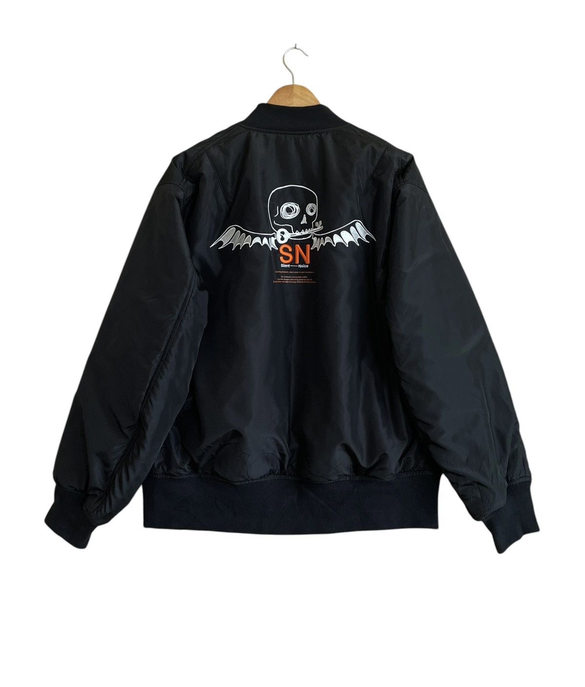 GU × Undercover Very Rare GU Silent Noise Reversible Leather Bomber Jacket Size US L / EU 52-54 / 3 - 3 Thumbnail