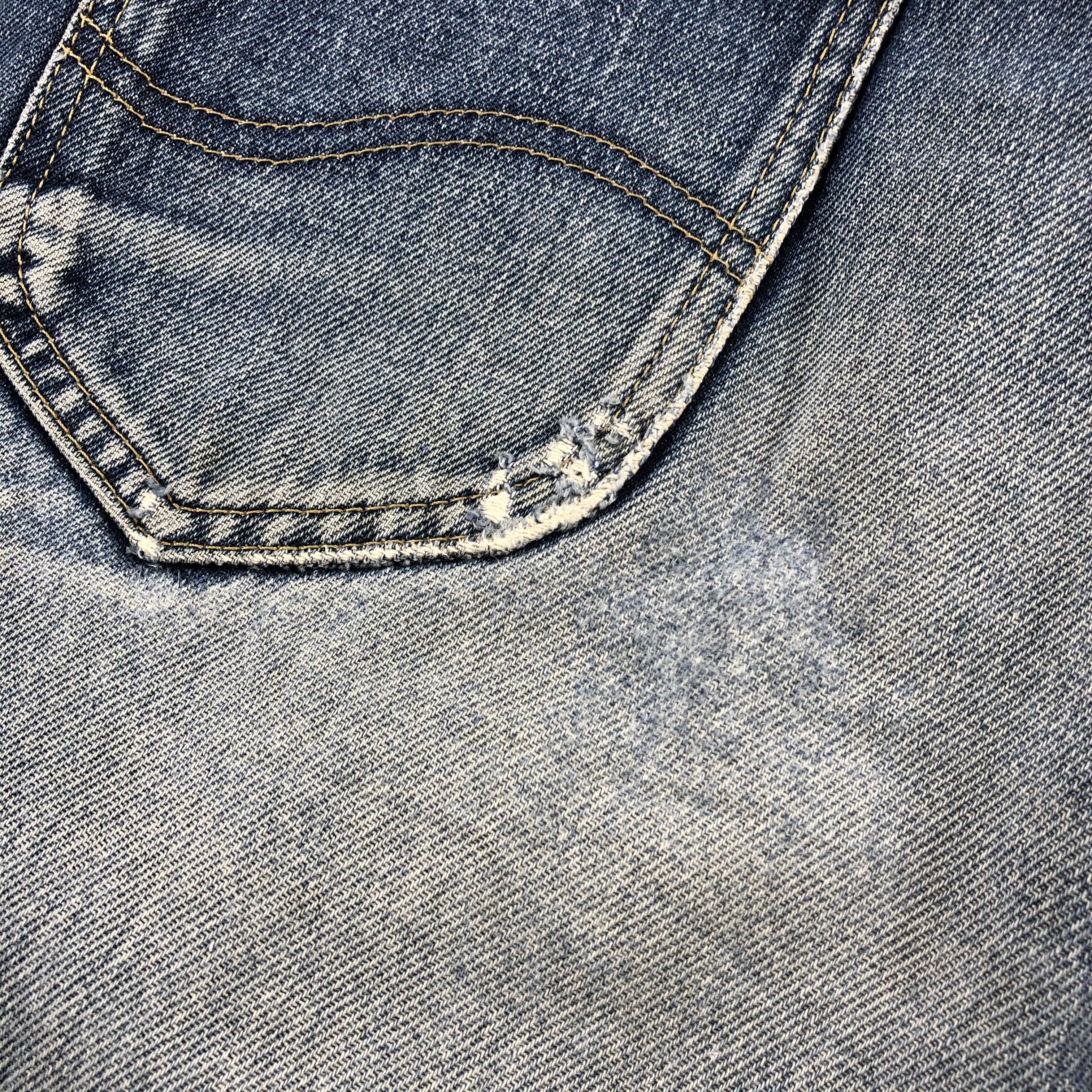 Lee Vintage Blue Wash Lee Jeans-J1733 Size US 27 - 9 Thumbnail