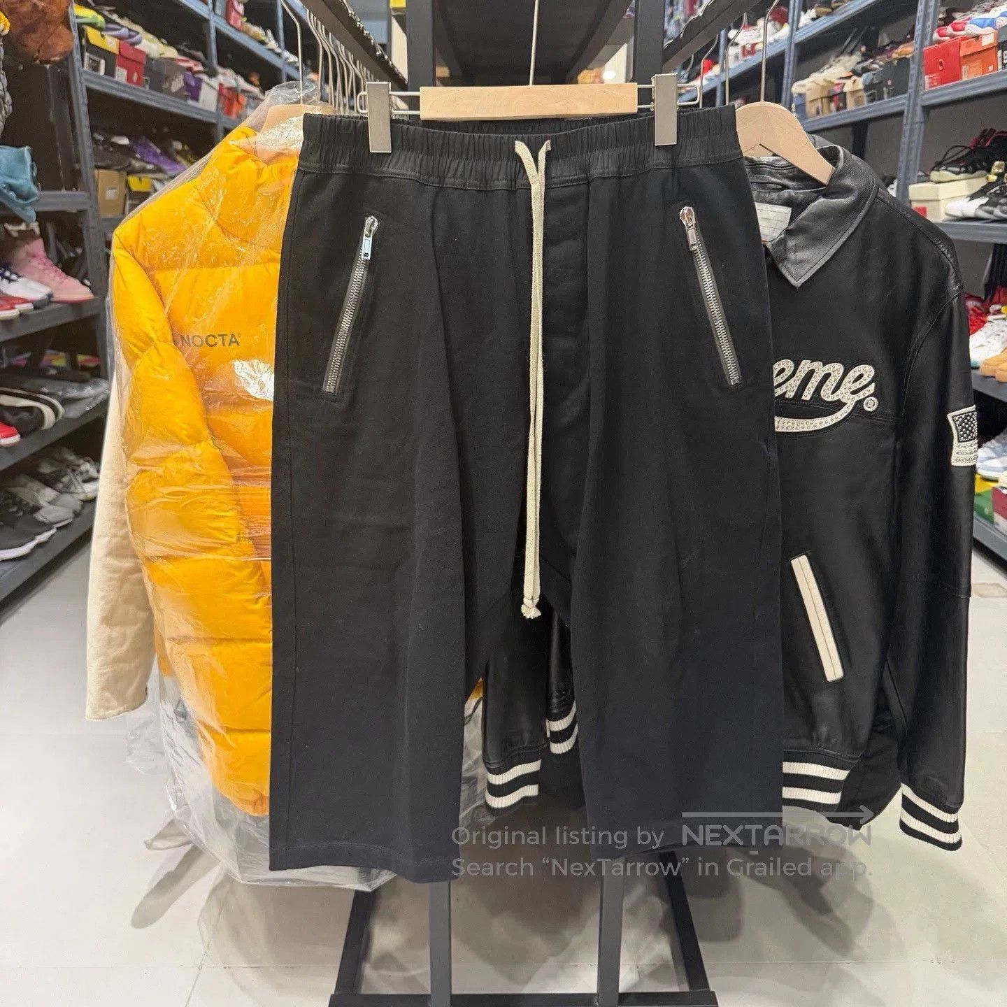 Rick Owens Rick Owens 2020 Main Line Cropped Cotton Pants. Size US 34 / EU 50 - 4 Thumbnail