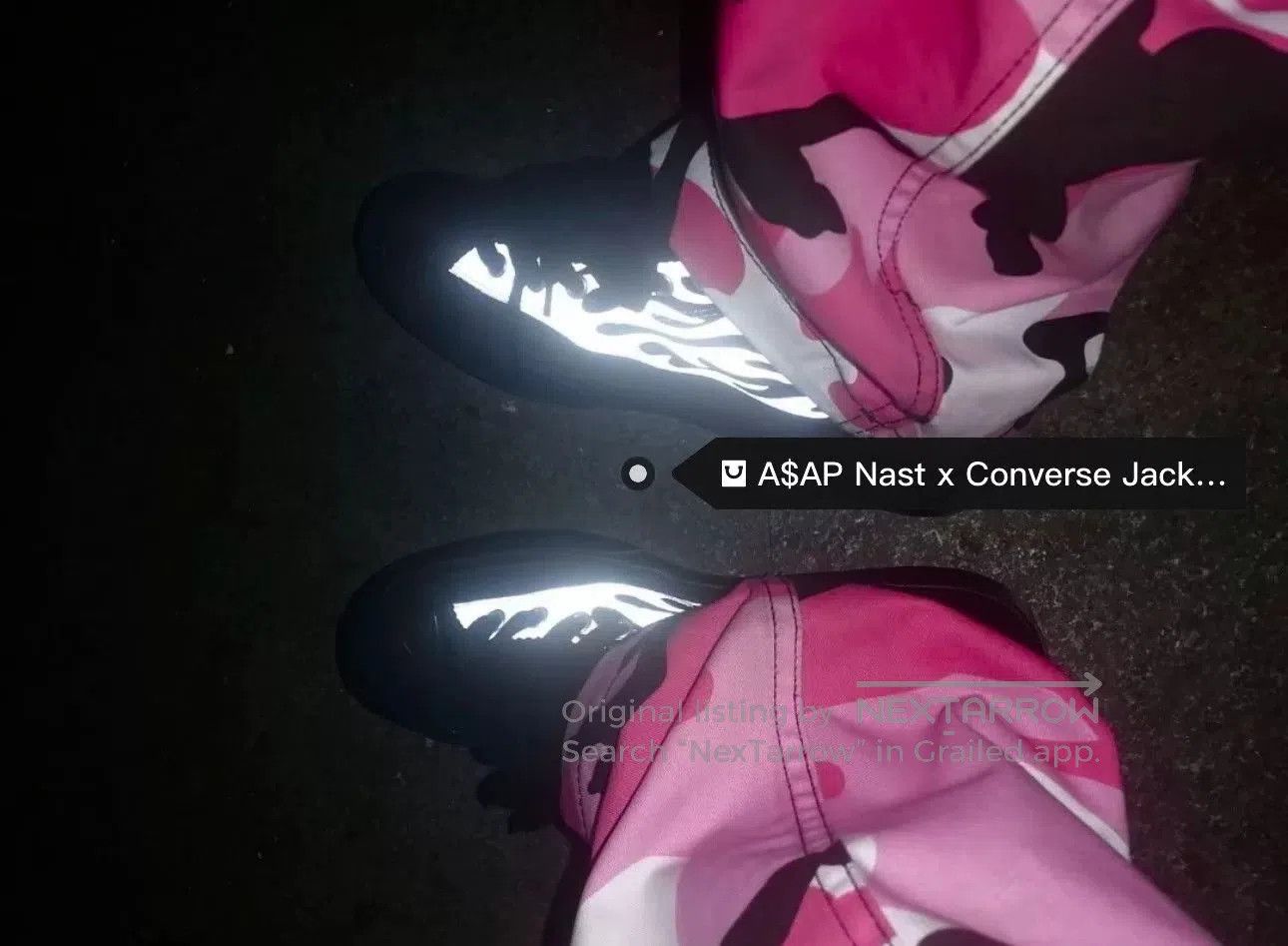 A$AP Nast A$AP Nast x Converse Jack Purcell Chukka Mid. Size US 10 / EU 43 - 7 Thumbnail