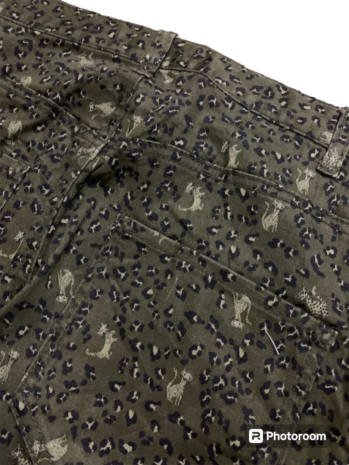 Issey Miyake Avant-Garde Issey Miyake Ne Net Leopard Pant Size US 30 / EU 46 - 2 Thumbnail