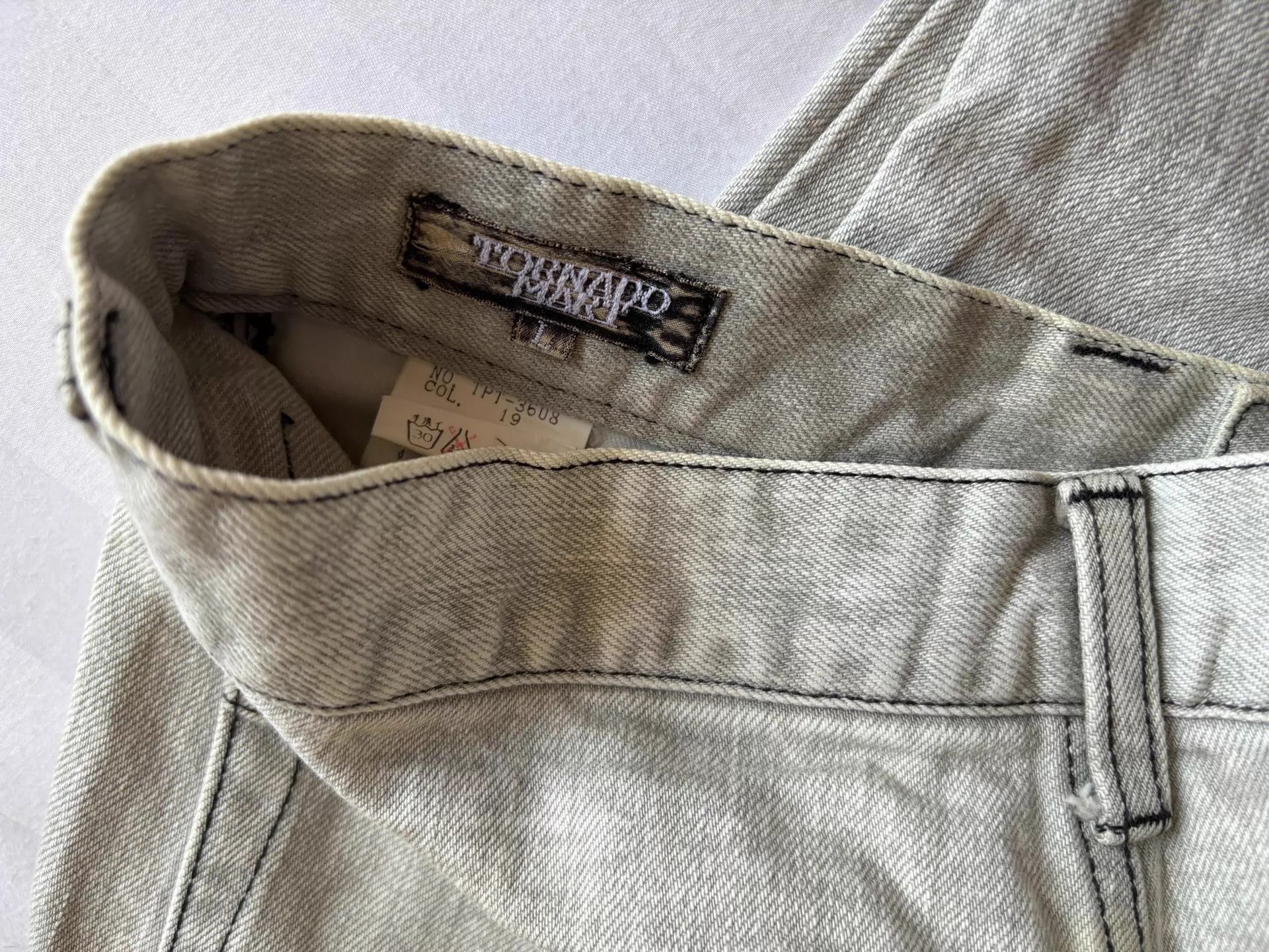 Tornado Mart Tornado Mart Vintage Visual Kei Jeans 3D Stitch 80/106 Size US 34 / EU 50 - 7 Thumbnail