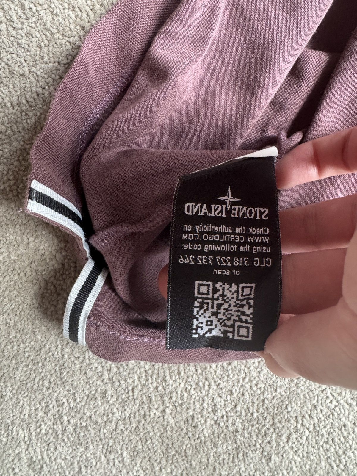 Stone Island Stone Island Polo Shirt burgundy Size US XL / EU 56 / 4 - 6 Thumbnail