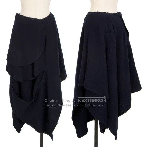 Comme des Garcons Comme Des Garcons size F Navy Vintage Design Skirt Size 23" - 1 Thumbnail
