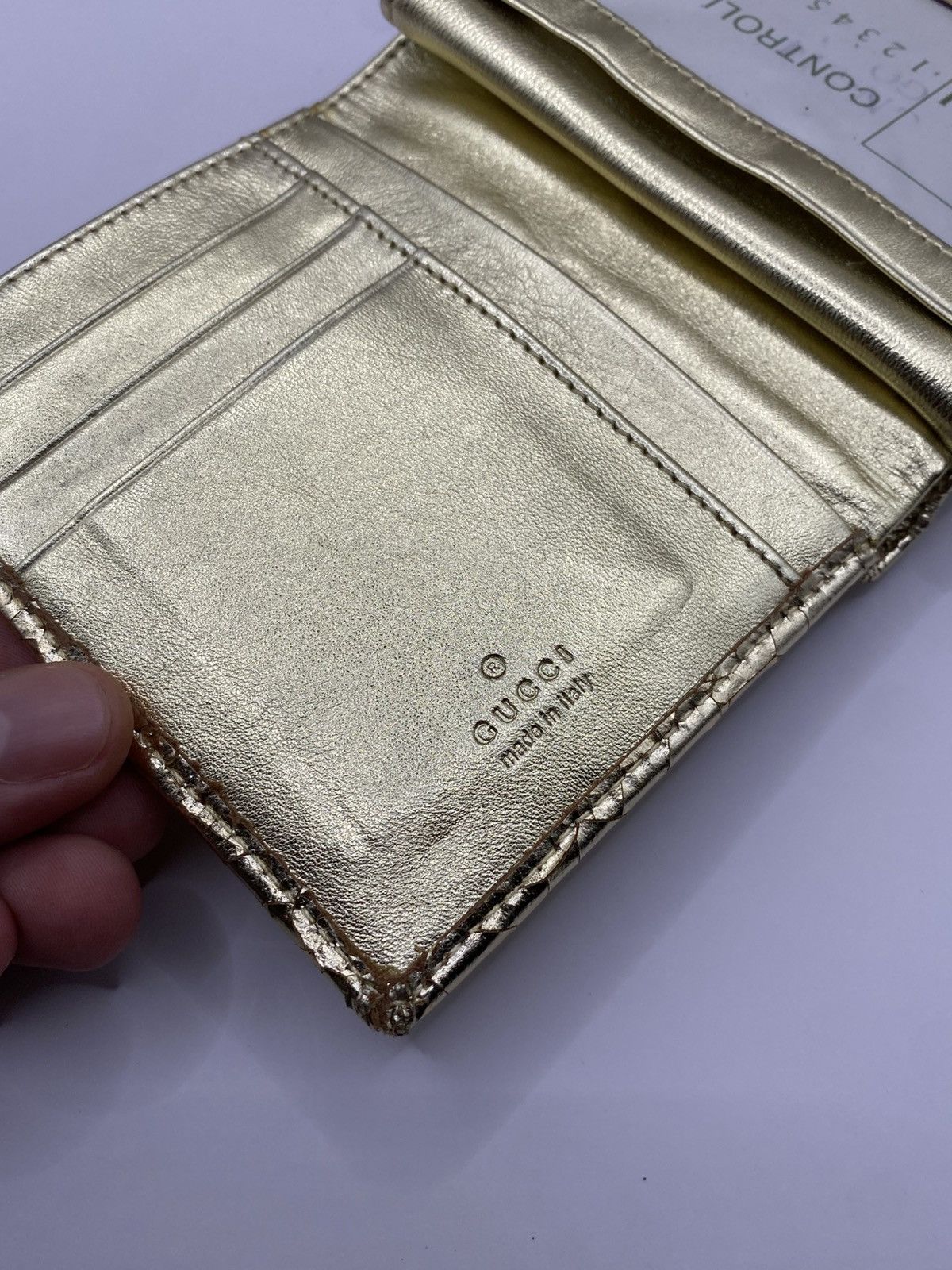 Gucci Gucci vintage gold wallets Size ONE SIZE - 4 Thumbnail