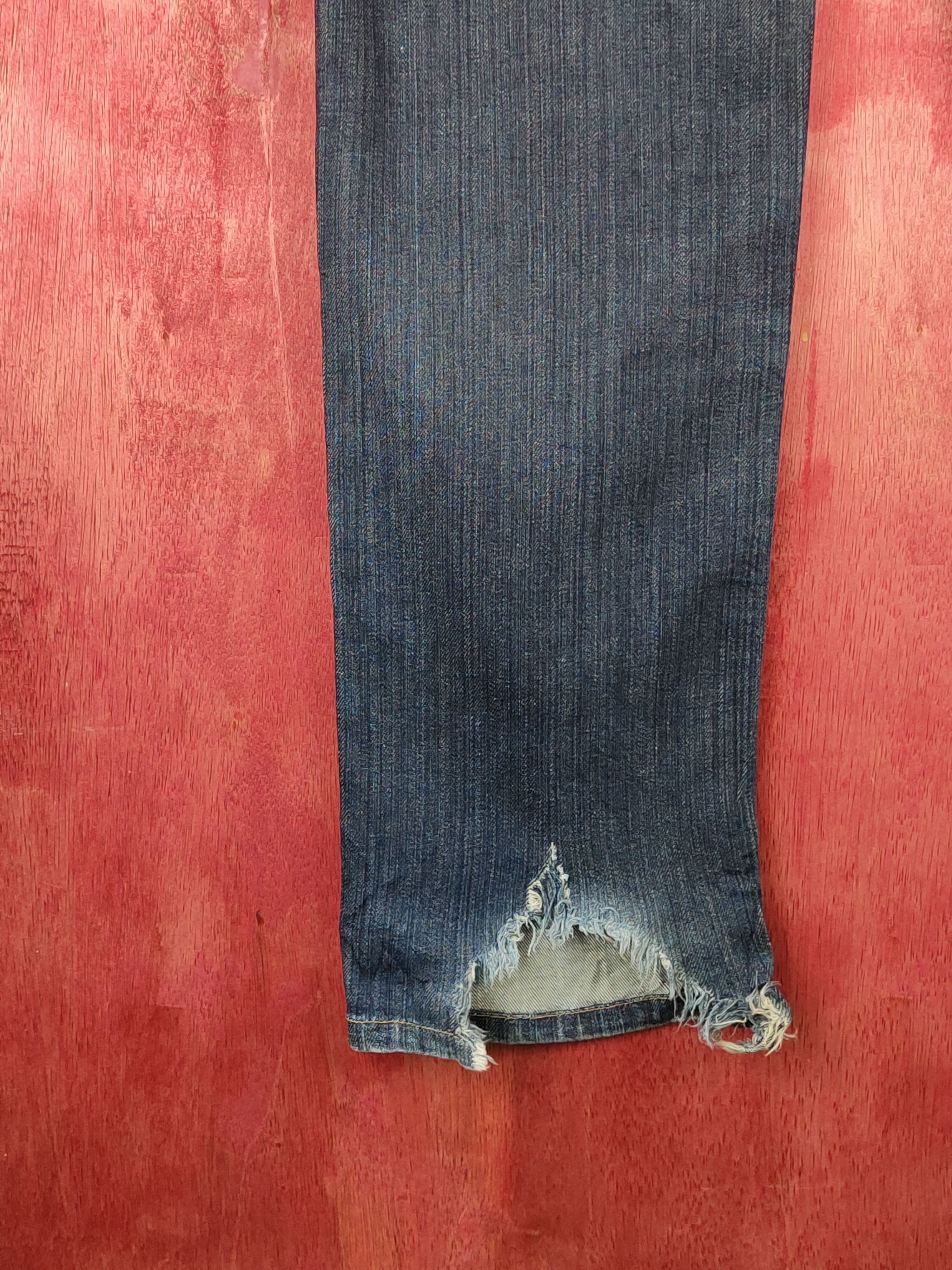 Edwin Edwin Dark Blue Faded Multipocket Denim #S1606 Size US 31 - 11 Thumbnail