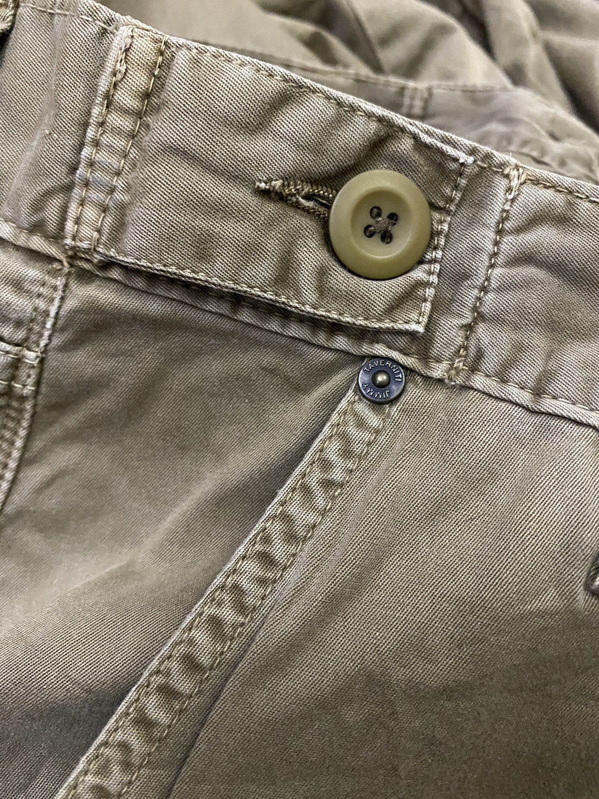 Jimmy Taverniti 💥Japanese Fashion Designer Jimmy Taverniti Military Pant Size US 35 - 8 Thumbnail