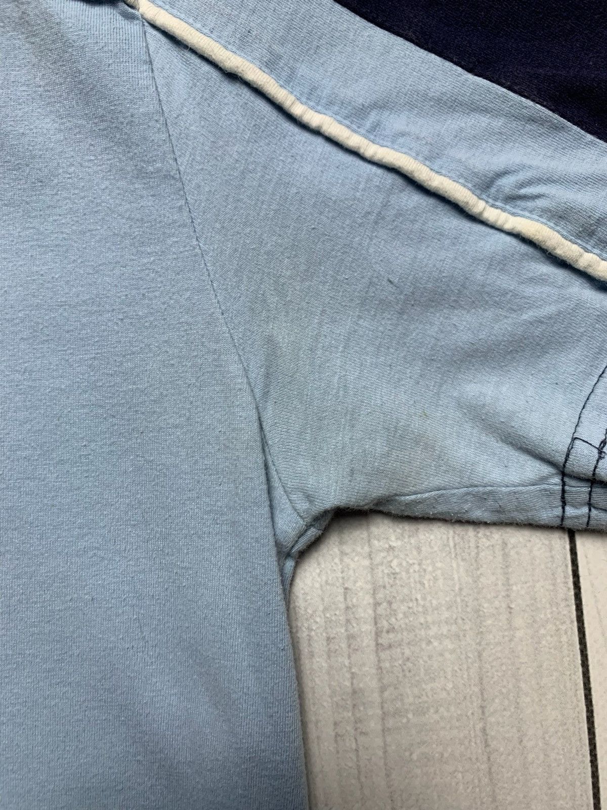 Vintage × Yves Saint Laurent Vintage blue Yves Saint Laurent tee logo size L Size US L / EU 52-54 / 3 - 5 Thumbnail