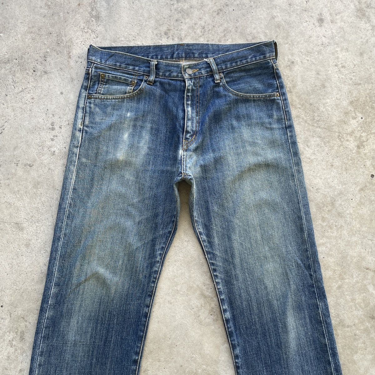 Japanese Brand W34💥 Vintage Japanese Brand Faded Jeans Denim Pants Size US 34 / EU 50 - 3 Thumbnail
