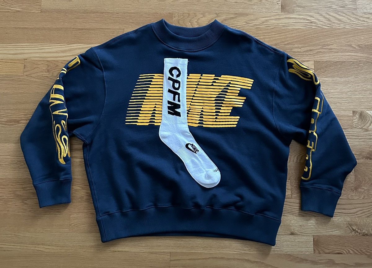 Cactus Plant Flea Market × Nike Cactus Plant Flea Market x Nike Sock Crewneck Size US M / EU 48-50 / 2 - 1 Thumbnail