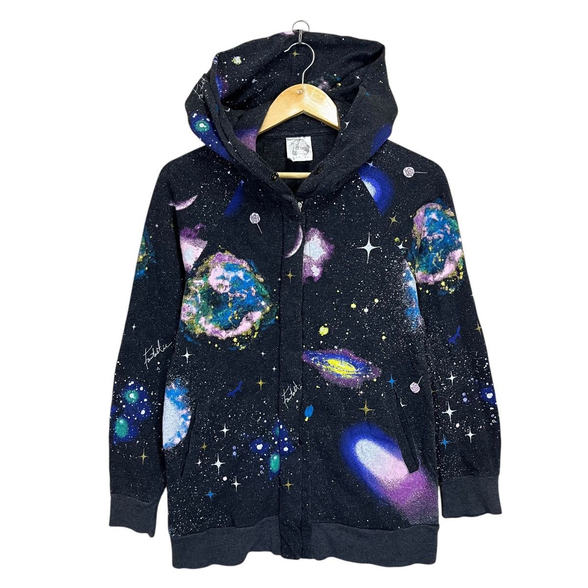 Japanese Brand ScoLar Labir Universe Print Zipper Hoodie Size US M / EU 48-50 / 2 - 1 Thumbnail