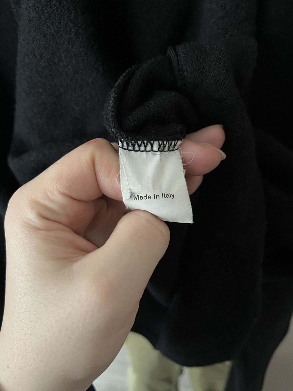 Rundholz Vintage Rundholz Sweater One Size Oversized Wool Black Size ONE SIZE - 8 Thumbnail