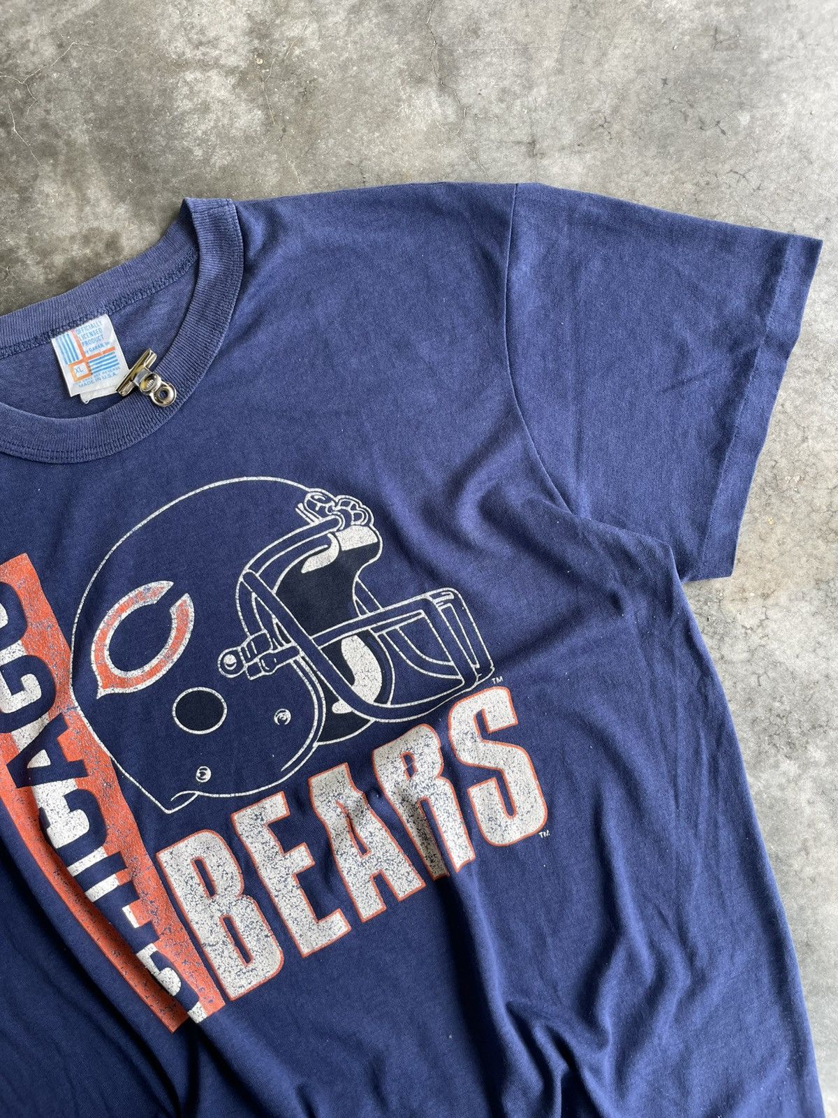 Vintage VTG 70s Chicago Bears by Garan Inc. Size US XL / EU 56 / 4 - 5 Thumbnail