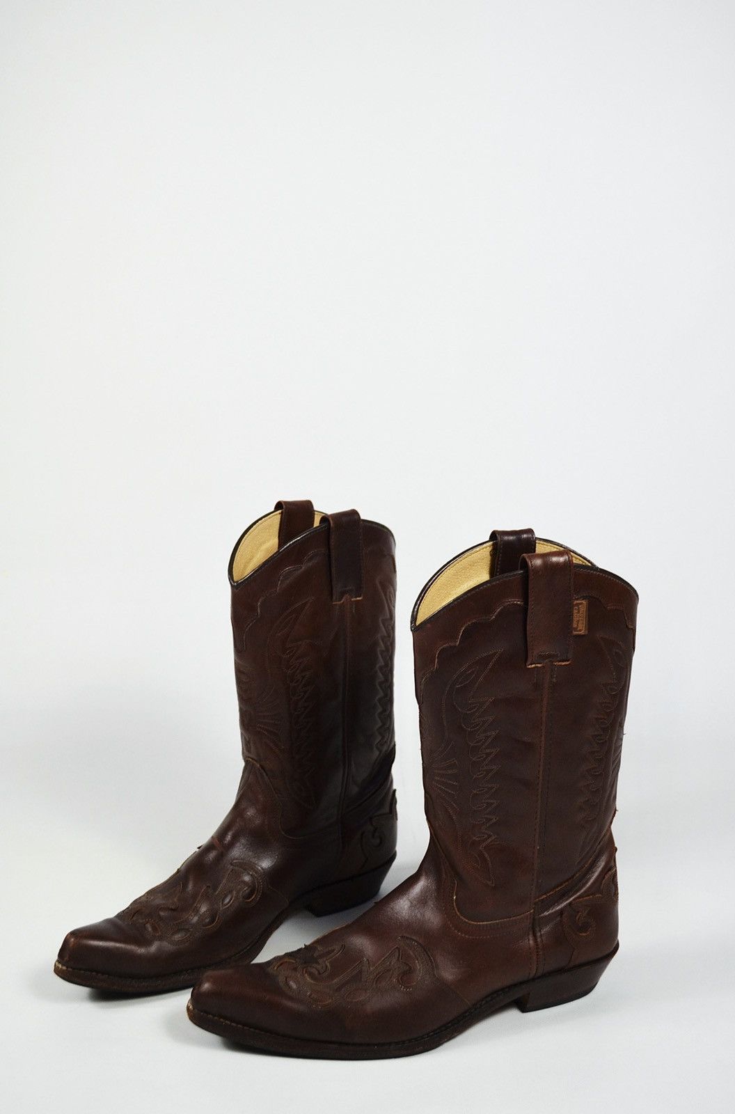 Genuine Leather Vintage Cowboy Valverde Del Camino Leather Boots 90s Y2K Size US 10 / EU 43 - 10 Thumbnail