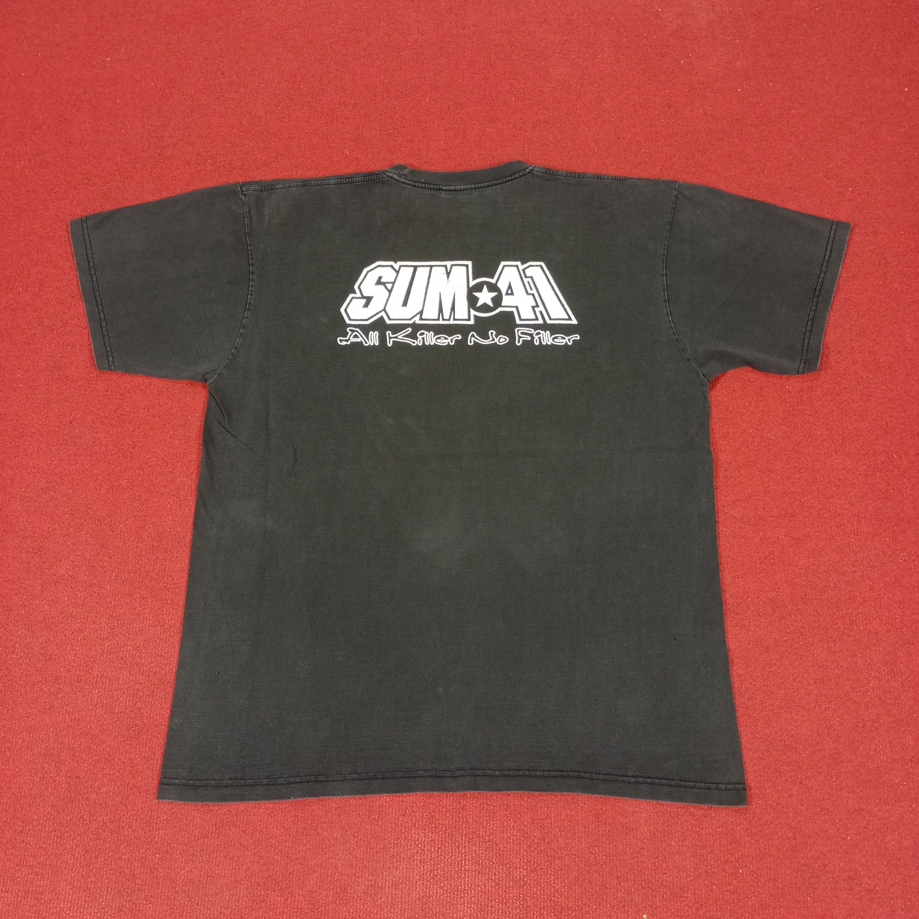 Band Tees × Vintage Sum 14 Rock Band Music Streetwear Style Tshirt Size US XL / EU 56 / 4 - 3 Thumbnail