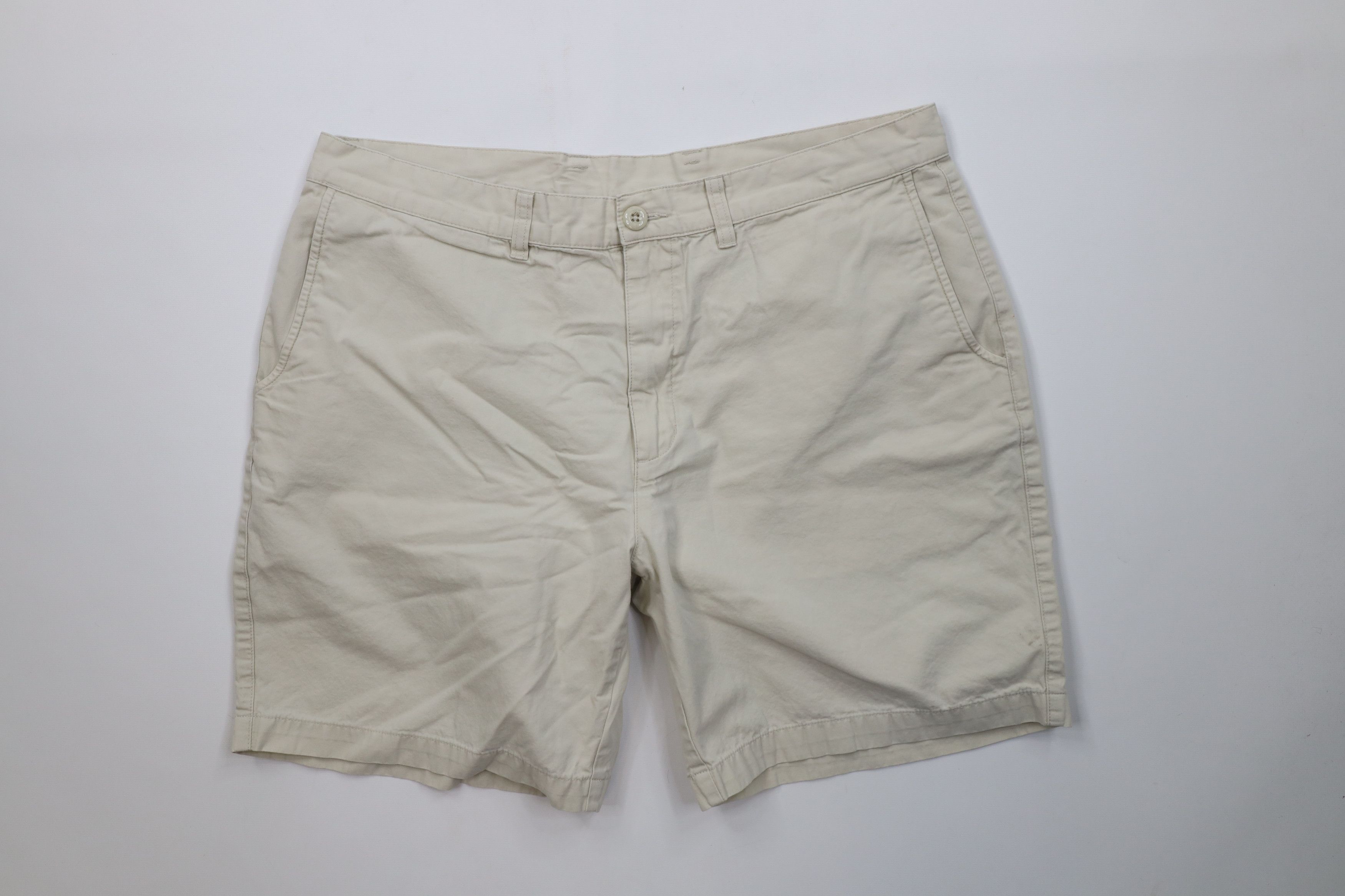 Patagonia Patagonia Spell Out Above Knee Hiking Trekking Shorts Beige Size US 36 / EU 52 - 1 Thumbnail