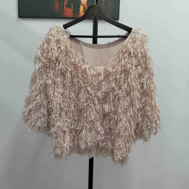 Chanel Chanel Pink Long Sleeve Sweater for Women 0089 Size L / US 10 / IT 46 - 1 Thumbnail