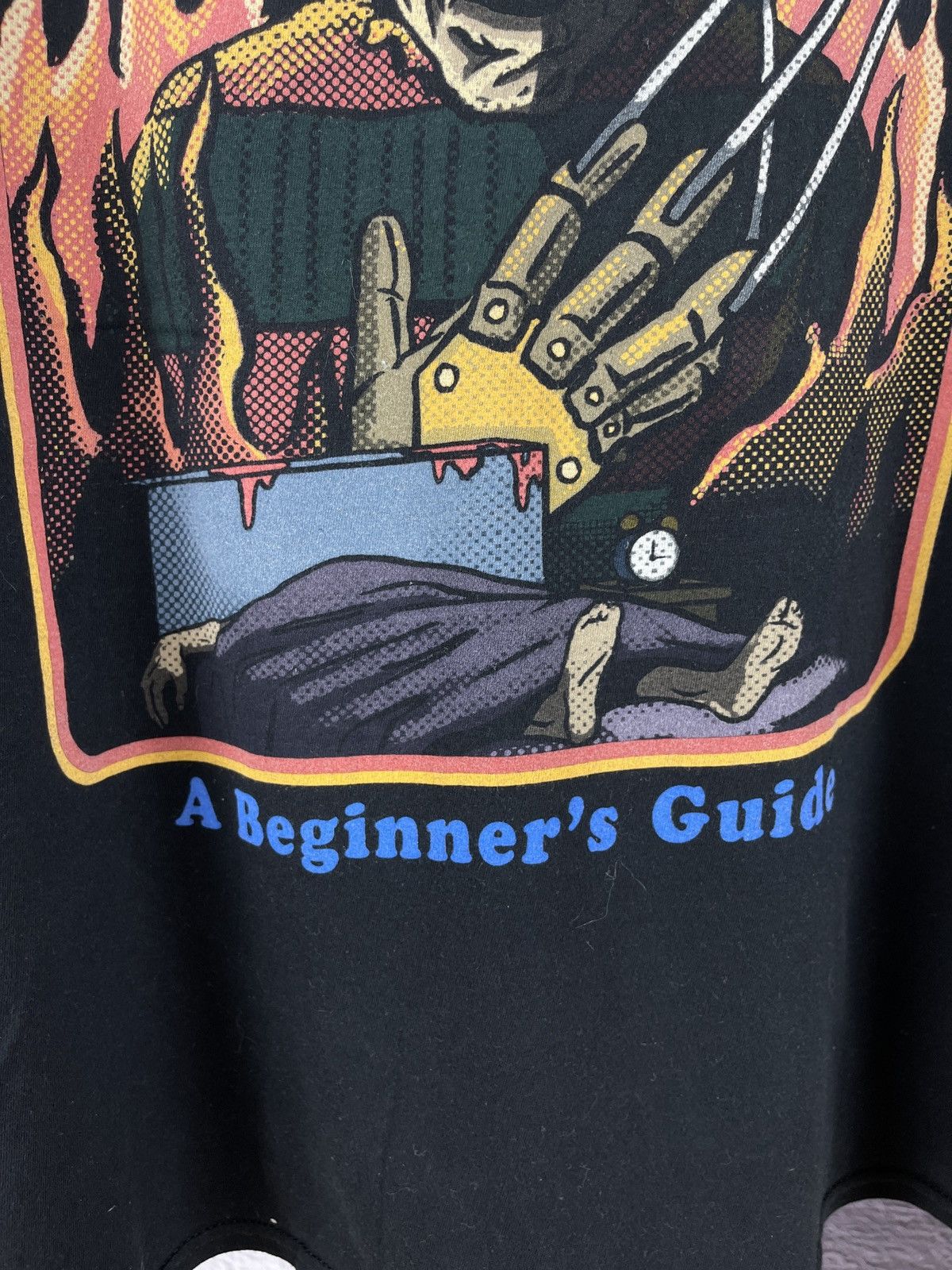 Gildan Freddy Krueger Learn about dreams Nightmare On Elm Street T Size US XL / EU 56 / 4 - 6 Thumbnail