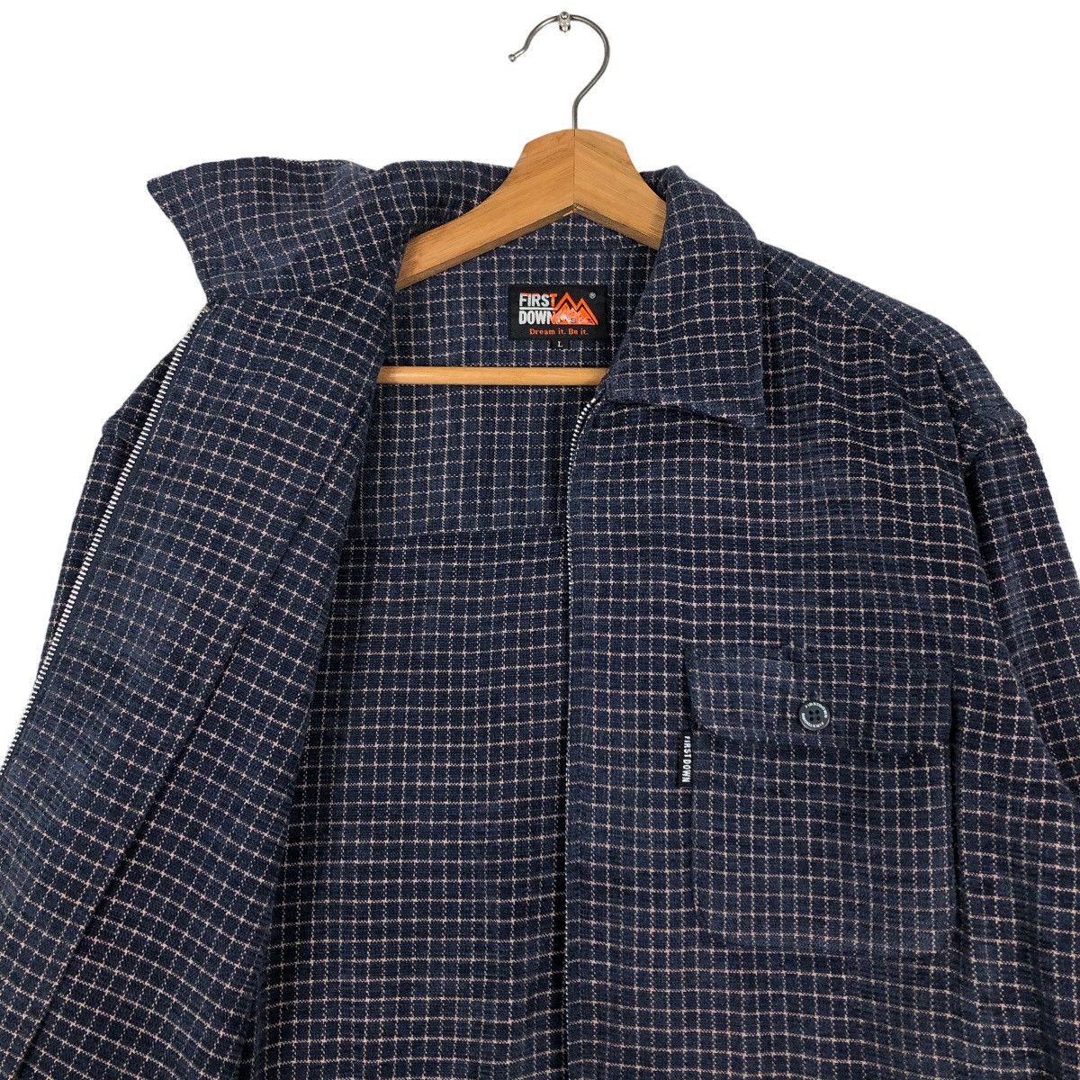 Japanese Brand 🔥Vintage Chore Jacket Airwalk Tartan Design Issey Miyake Size US L / EU 52-54 / 3 - 12 Thumbnail