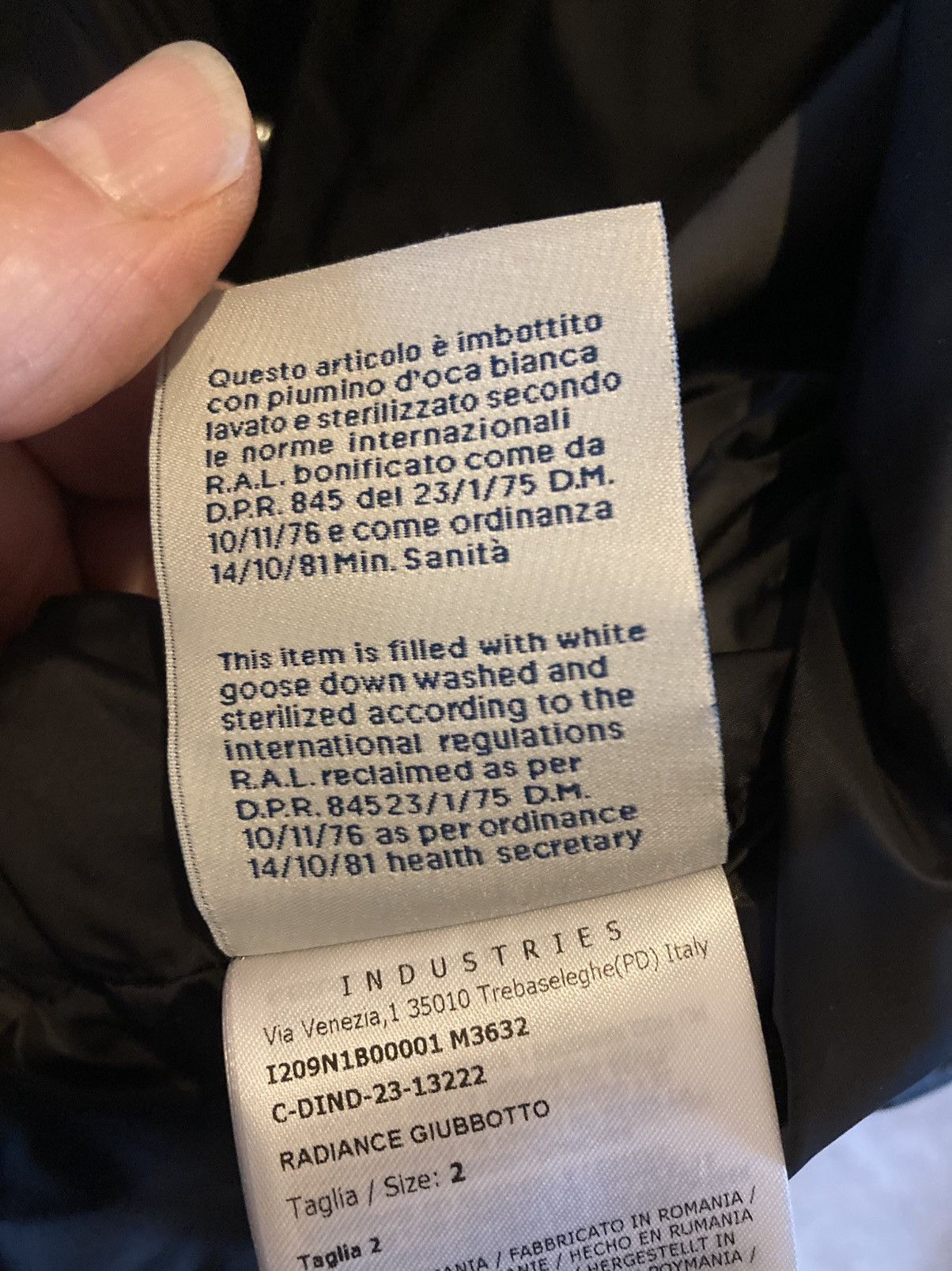 Moncler × Rick Owens BRAND NEW With Tags/ Rick Owens & Moncler Duvet Size US M / EU 48-50 / 2 - 14 Thumbnail