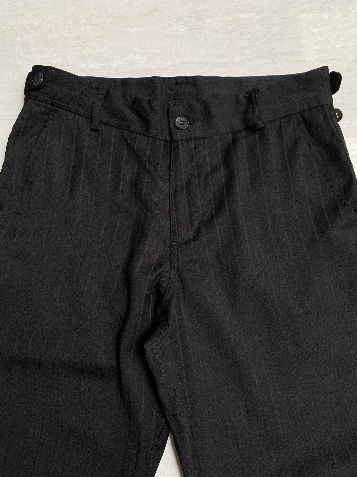 Other Suggestion Black Striped Pants Size US 29 - 8 Thumbnail