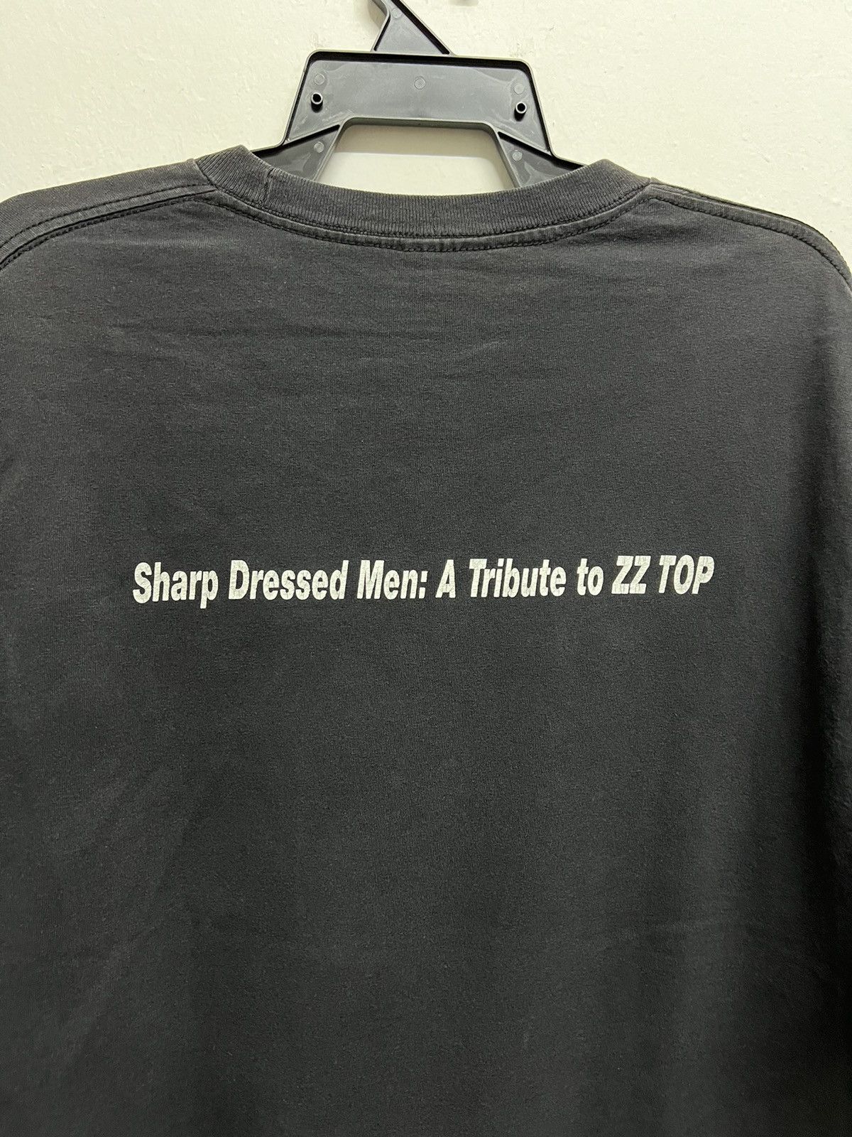 Band Tees × Vintage Vintage 90’s Zz Top Sharp Dressed Man Tribute Tee Size US XL / EU 56 / 4 - 6 Thumbnail