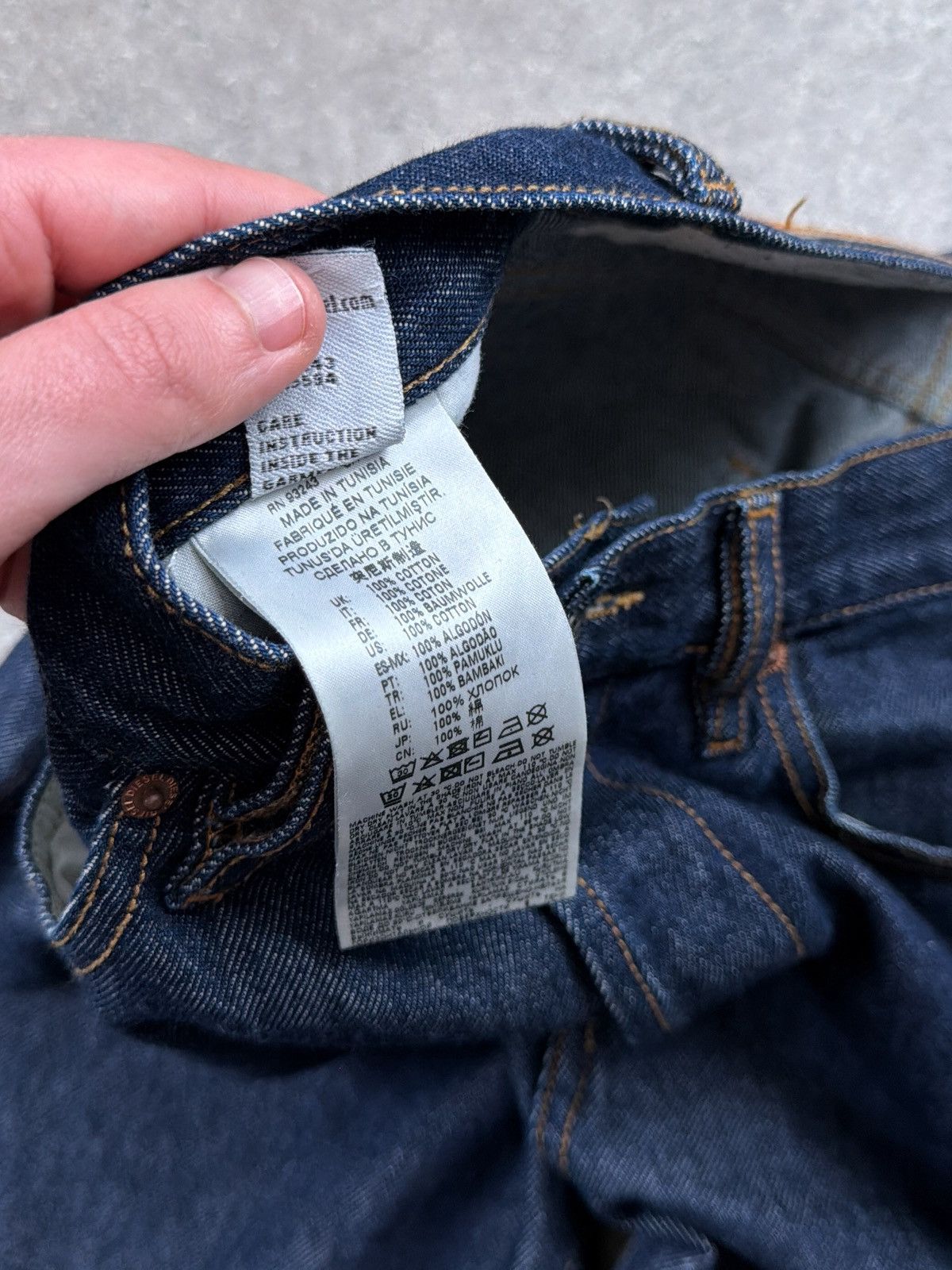 Diesel Diesel D macs raw denim jeans baggy skate Size US 32 / EU 48 - 8 Thumbnail