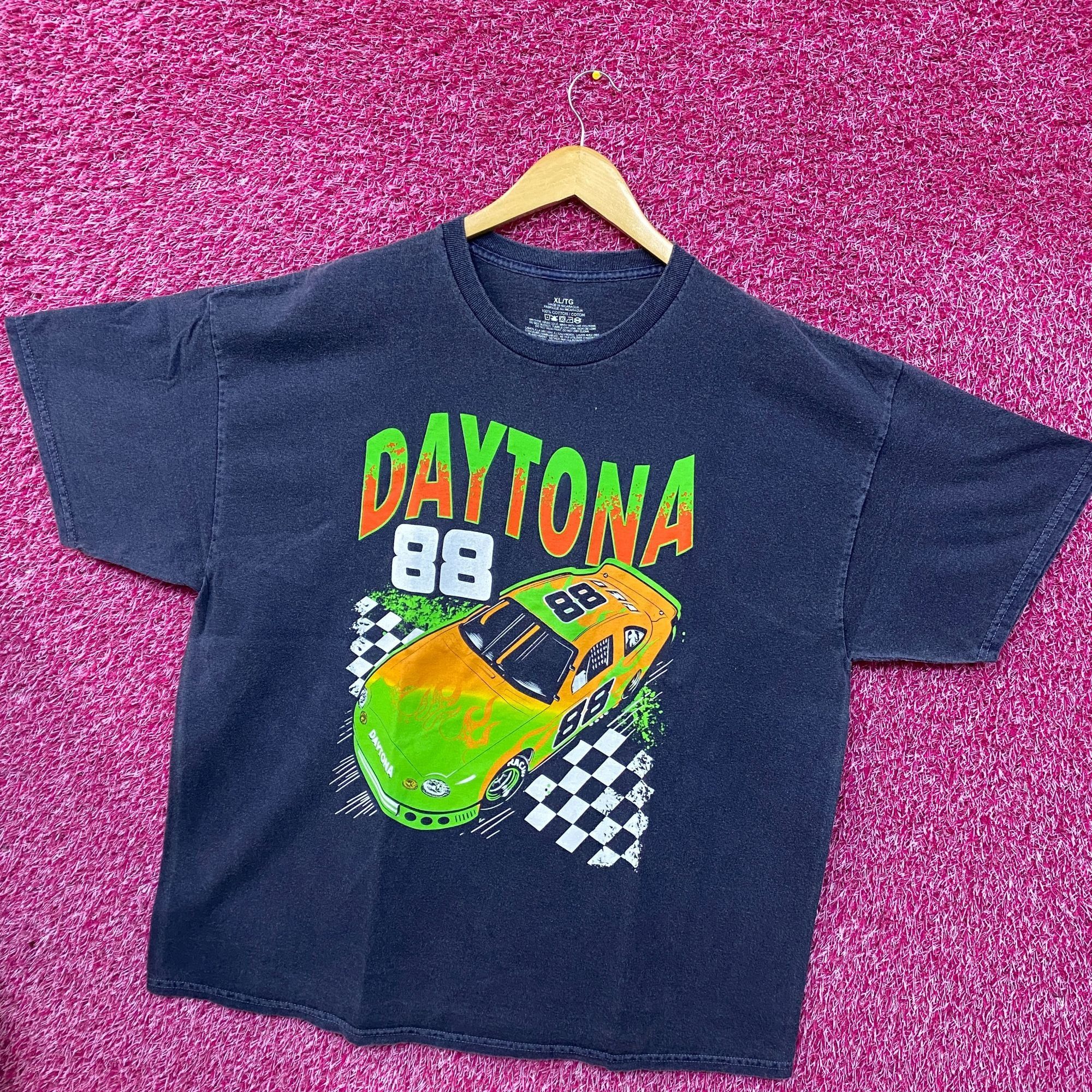 NASCAR Daytona Beach 88 Nascar Racing Graphic Design T-shirt XL Size US XL / EU 56 / 4 - 3 Thumbnail