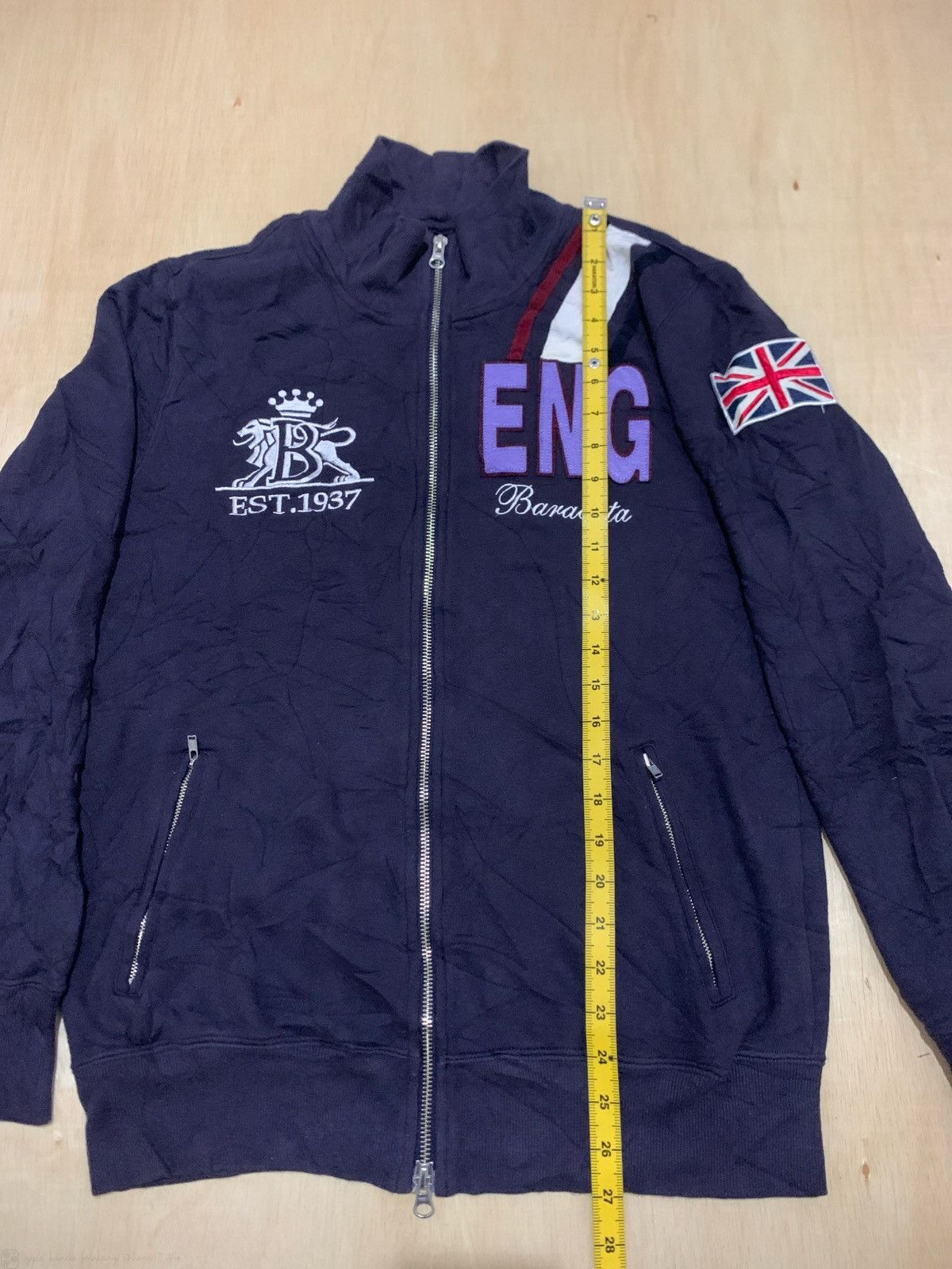 Baracuta × Japanese Brand Baracuta England Zip Zweatshirt Size US L / EU 52-54 / 3 - 11 Thumbnail