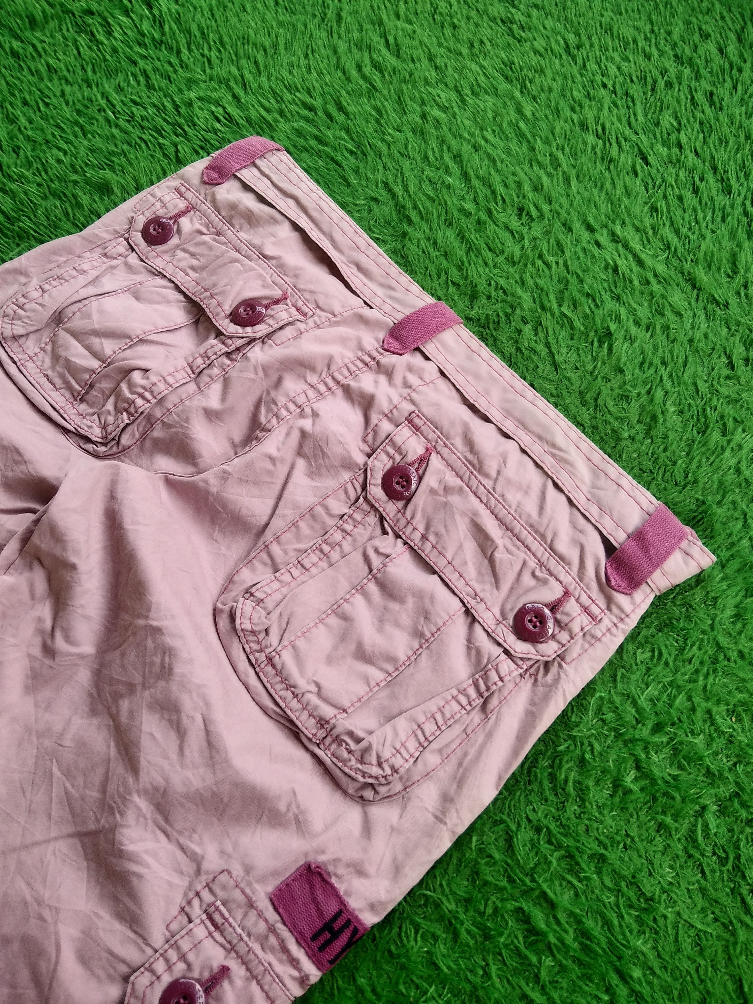 Hysteric Glamour × If Six Was Nine × Japanese Brand Vtg Hysteric Glamour Headquarters Cargo Pants 3/4 Size 29" - 10 Thumbnail