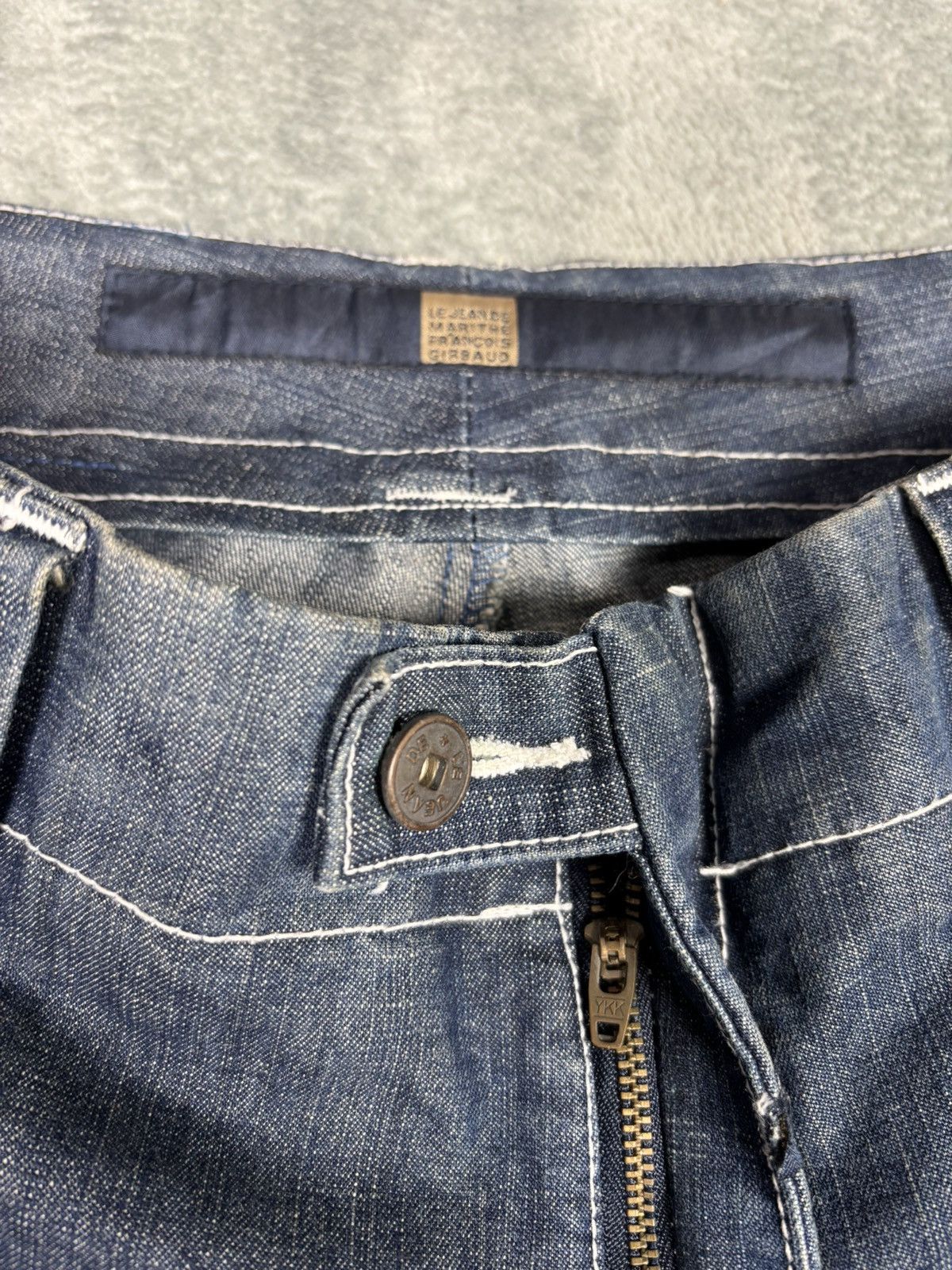 Marithe + Francois Girbaud Marithe Francois Girbaud Baggy Denim Pants. S0357 Size US 33 - 7 Thumbnail