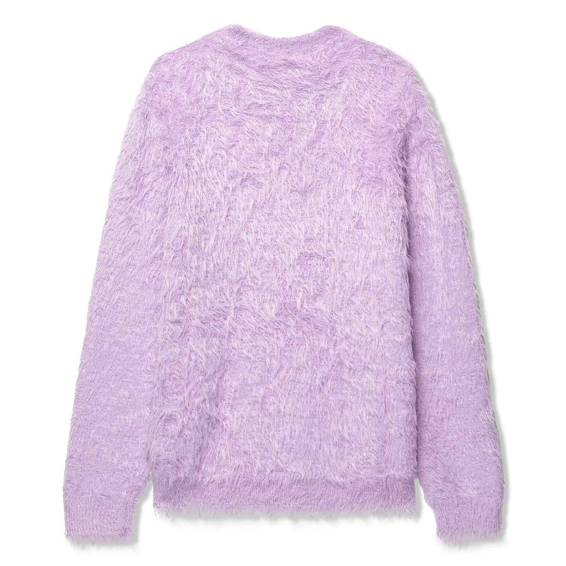 1017 ALYX 9SM Shag Knit Nylon Crewneck Sweater - 1017 Alyx 9SM Purple Size US S / EU 44-46 / 1 - 5 Thumbnail