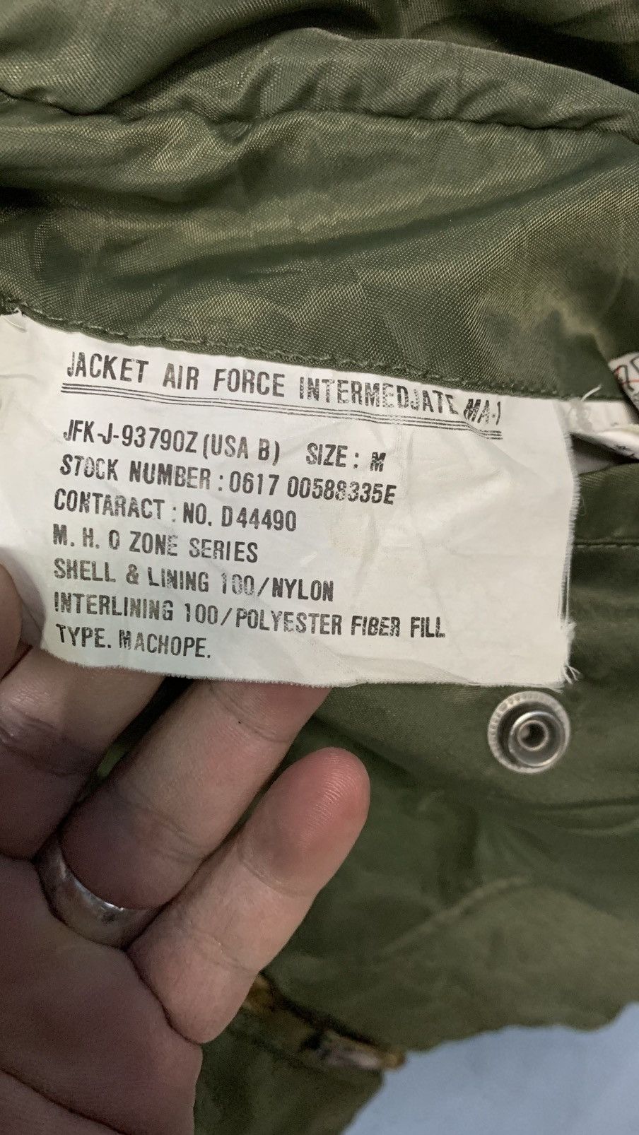Vintage Air Force vintage Bomber Jacket Size US M / EU 48-50 / 2 - 7 Thumbnail