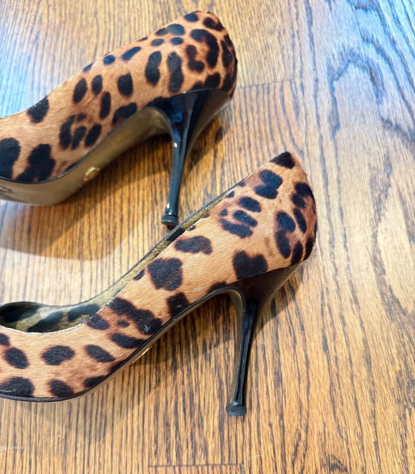 Dolce & Gabbana Leopard-print pony hair Size US 9.5 / IT 39.5 - 3 Thumbnail