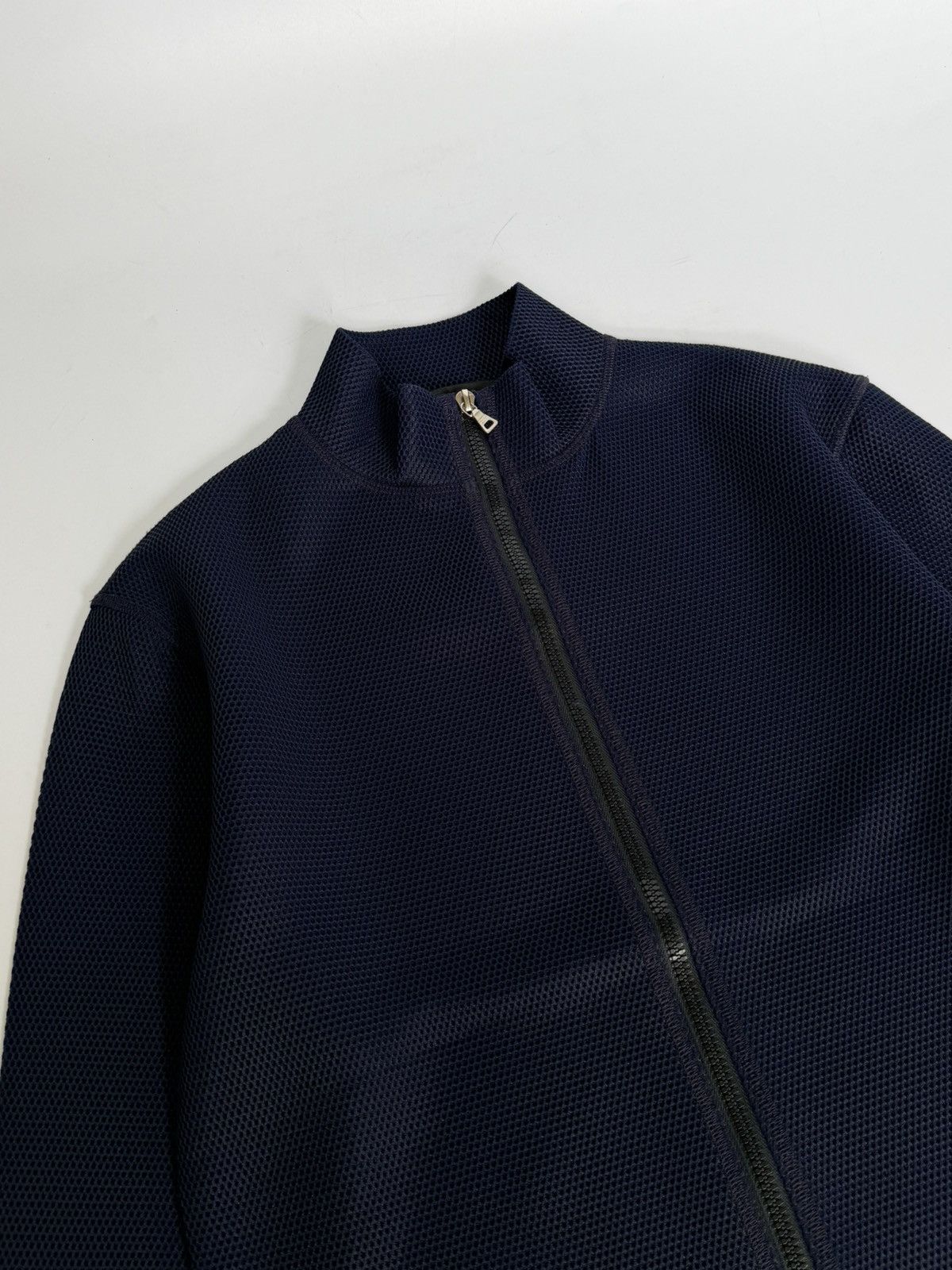 Prada Prada Navy Blue Zip Jacket Size US L / EU 52-54 / 3 - 5 Thumbnail