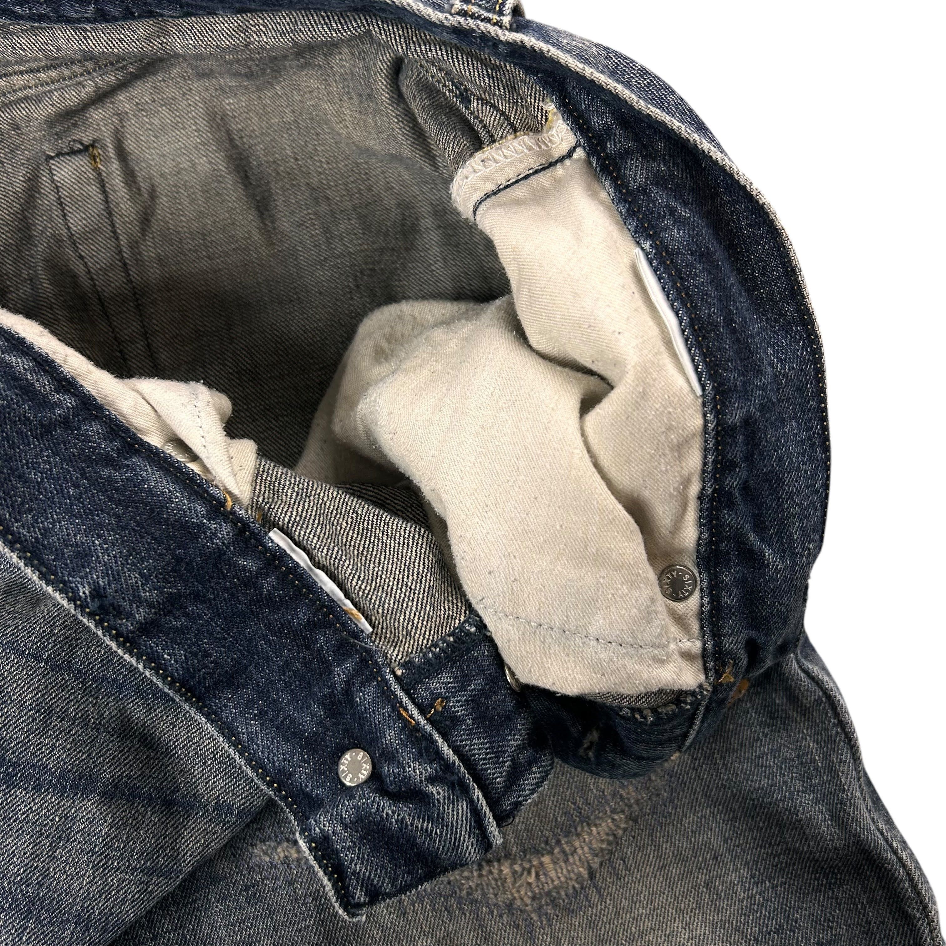 Energie Energie Selvedge Denim Regular Straight Jeans Patch W33L36 Size US 33 - 9 Thumbnail