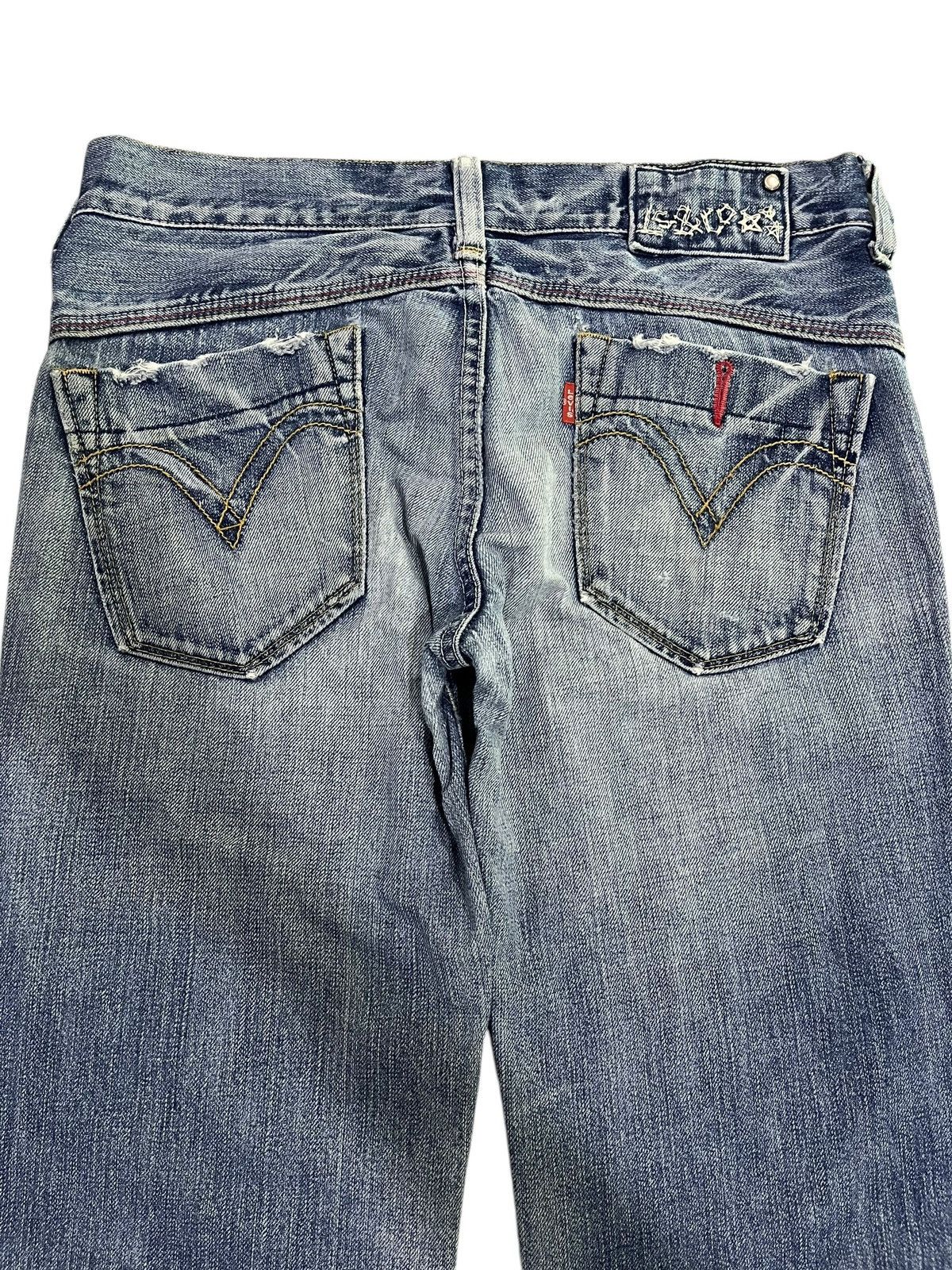 If Six Was Nine × Japanese Brand × Le Grande Bleu (L.G.B.) VINTAGE LEVIS LADY STYLE BLUE WASHED DENIM Size 32" / US 10 / IT 46 - 9 Thumbnail