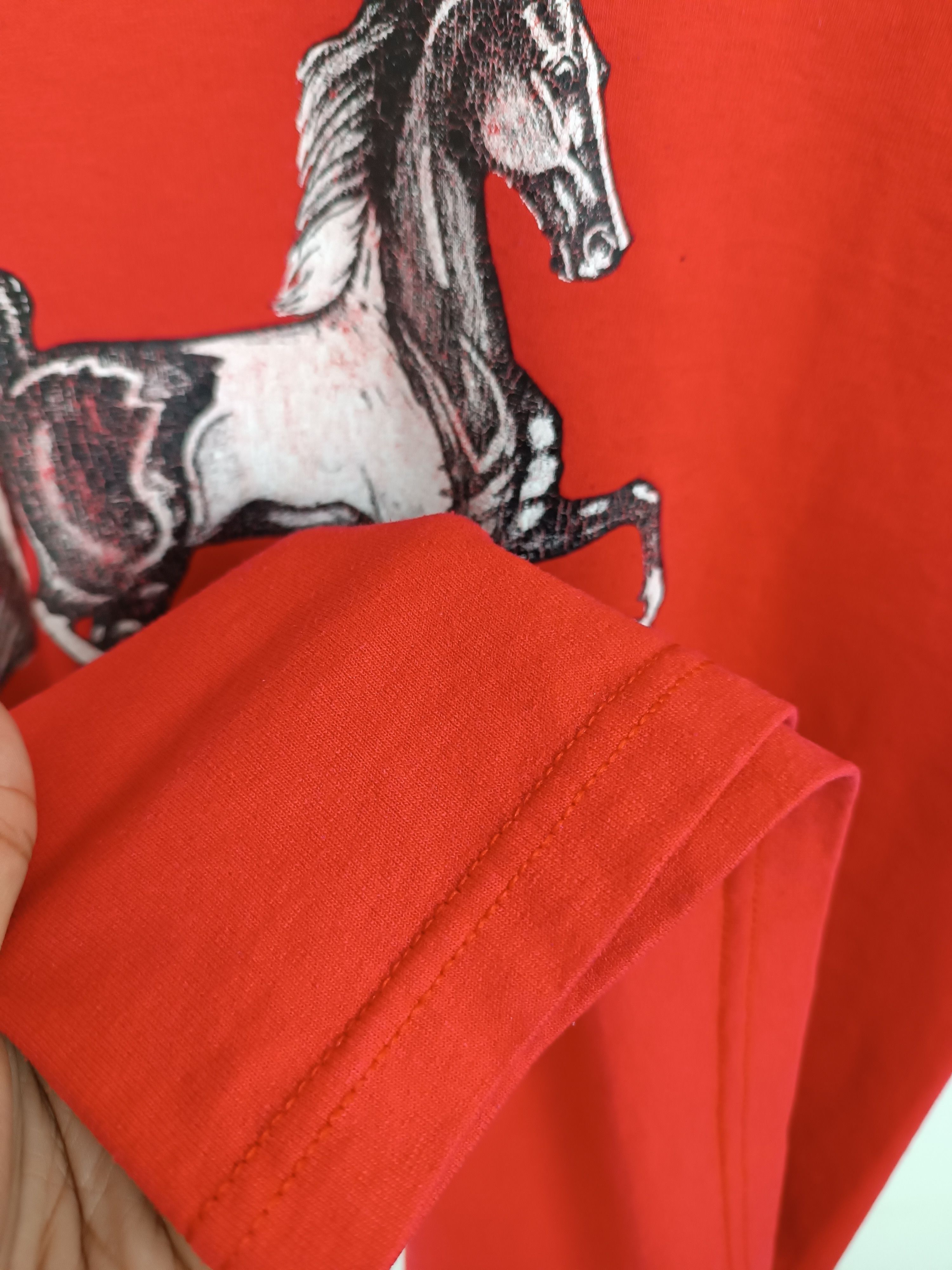 Ferrari VINTAGE 90'S LIONE STEFFEN HORSE FERRARI STALLION RACING Size US M / EU 48-50 / 2 - 10 Thumbnail