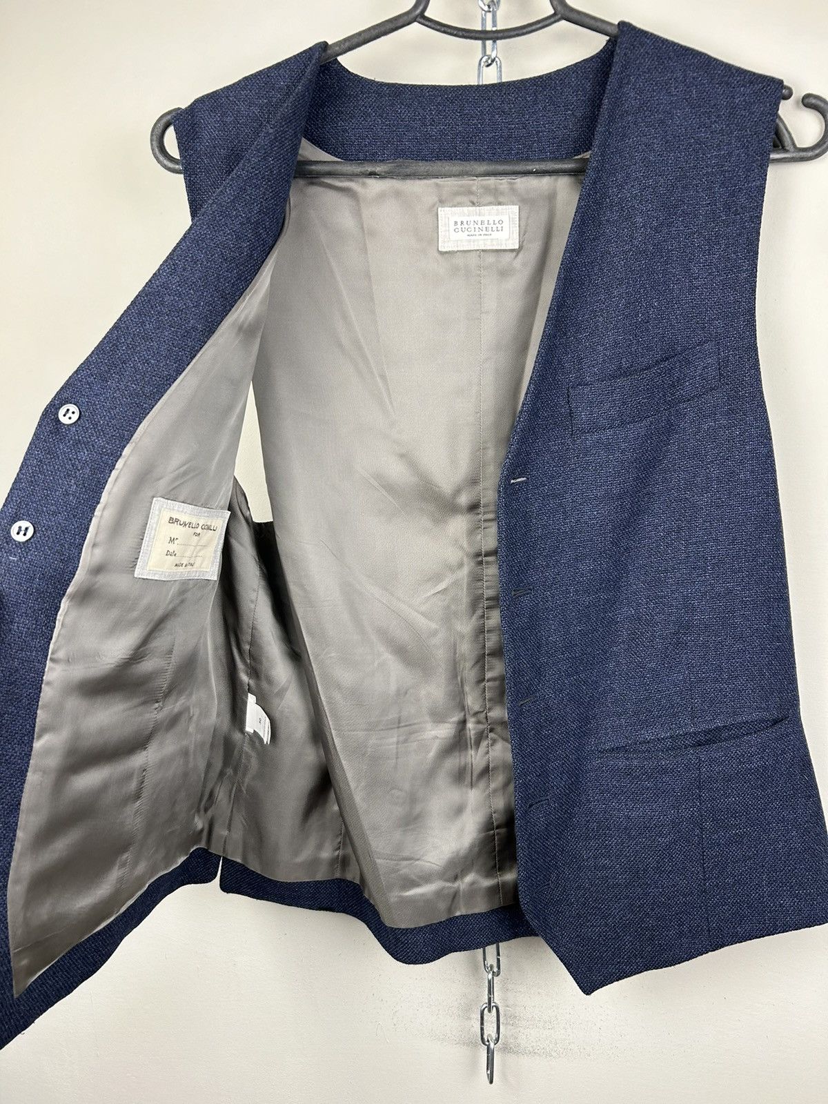 Brunello Cucinelli Brunello Cucinelle Vest Size 50S - 10 Thumbnail